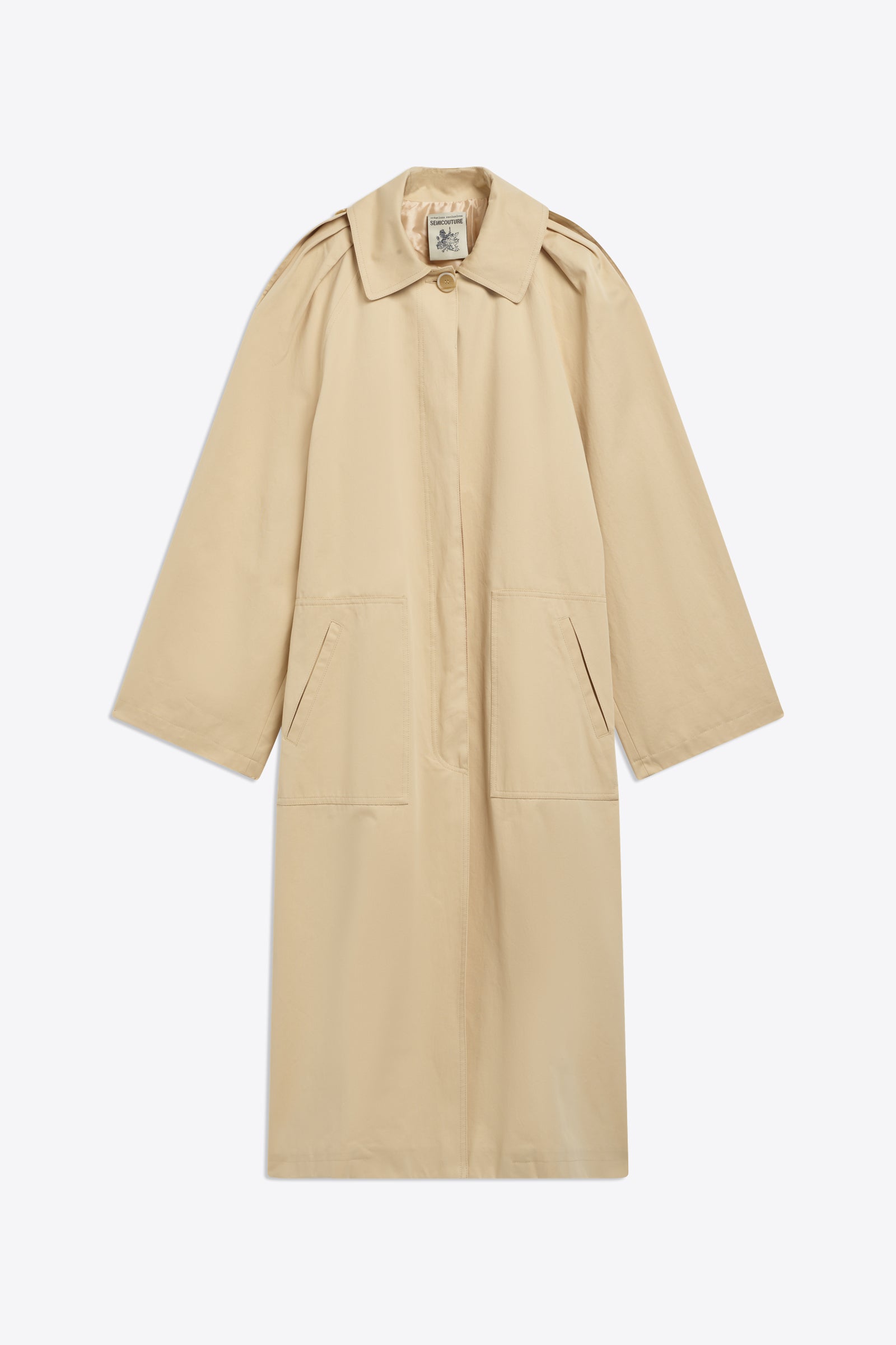 GABARDINE TRENCH COAT