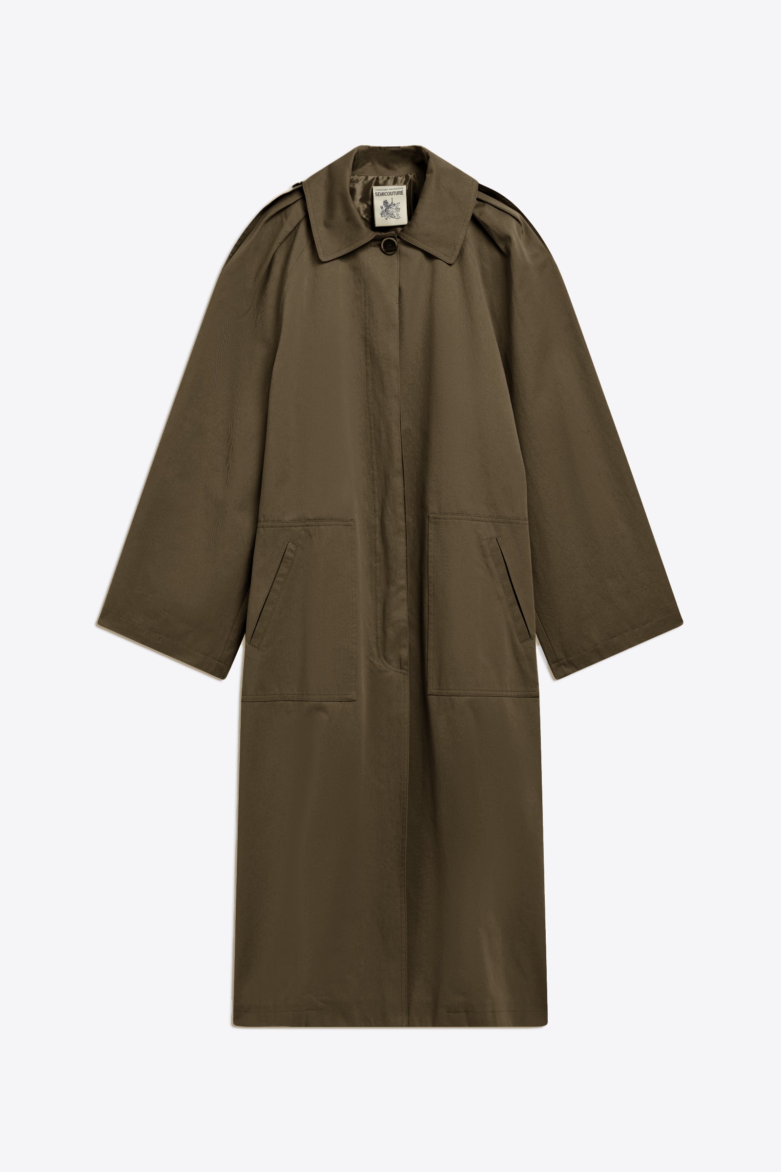 GABARDINE TRENCH COAT