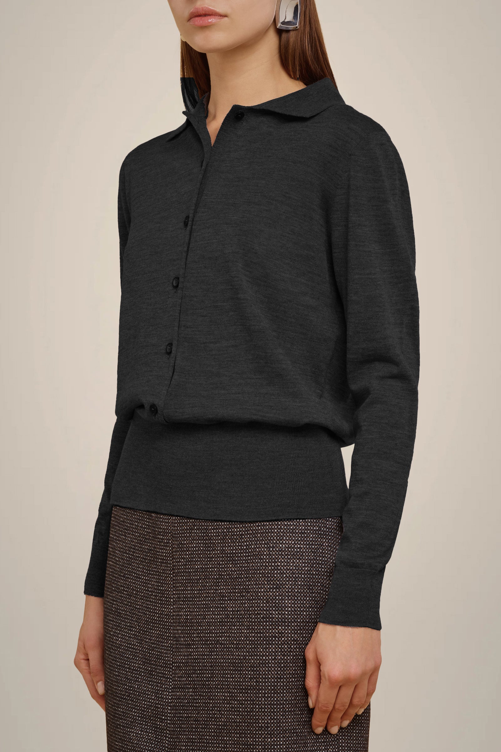 MAGLIA CON ABBOTTONATURA