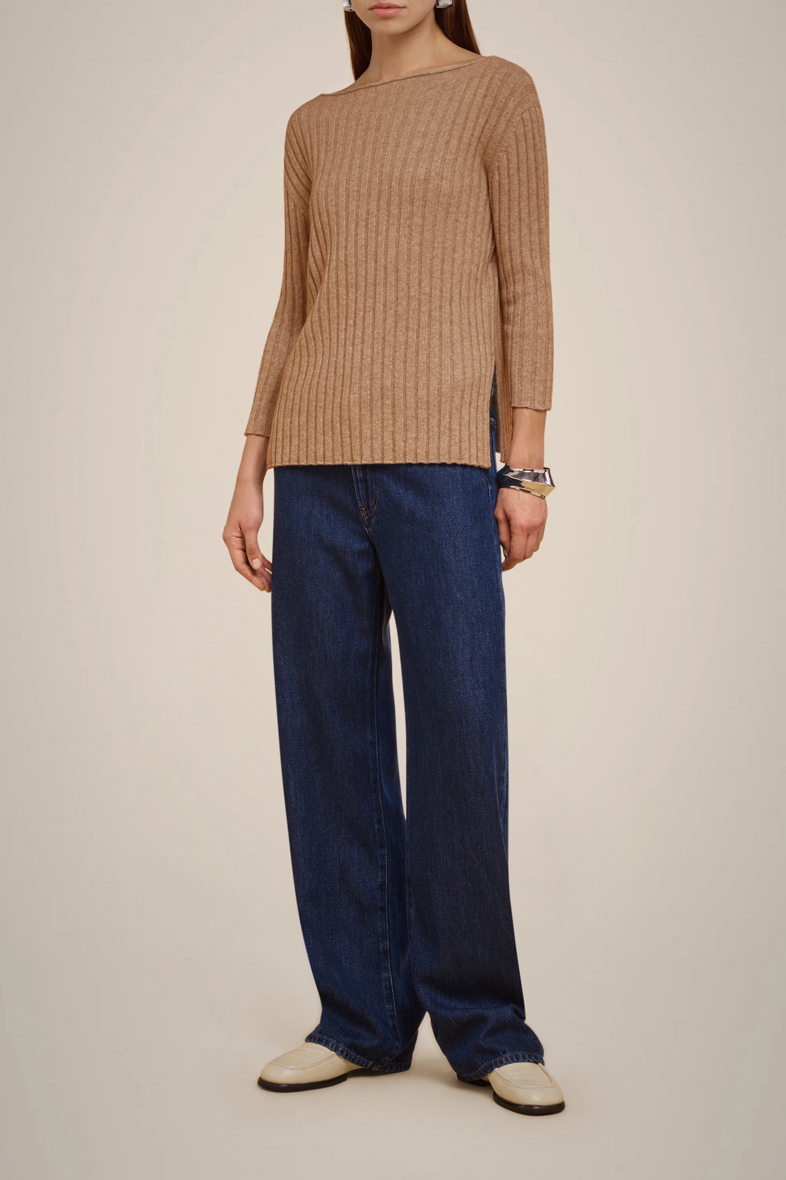 MAGLIA CASHMERE RICILATO