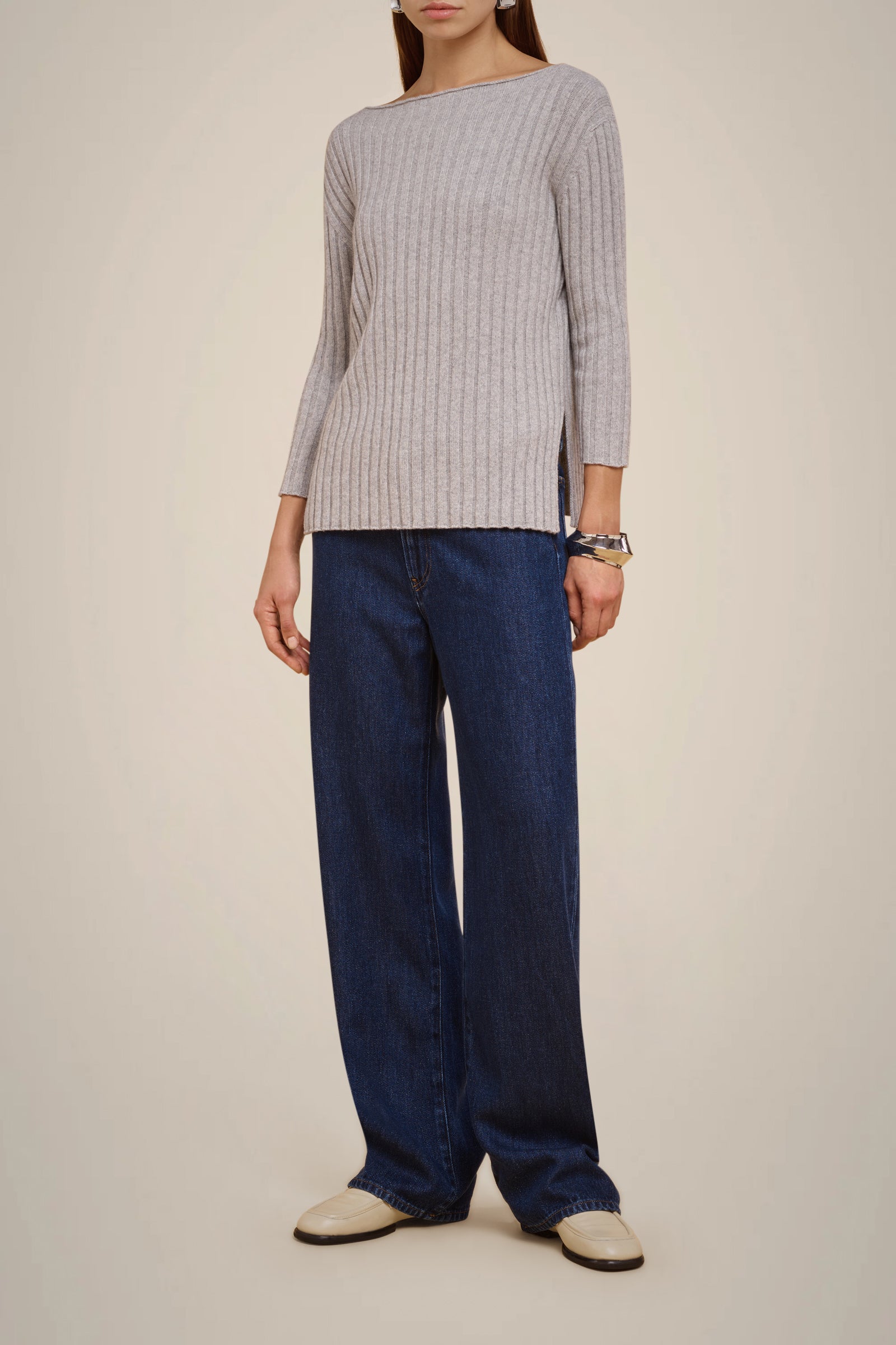 MAGLIA CASHMERE RICILATO