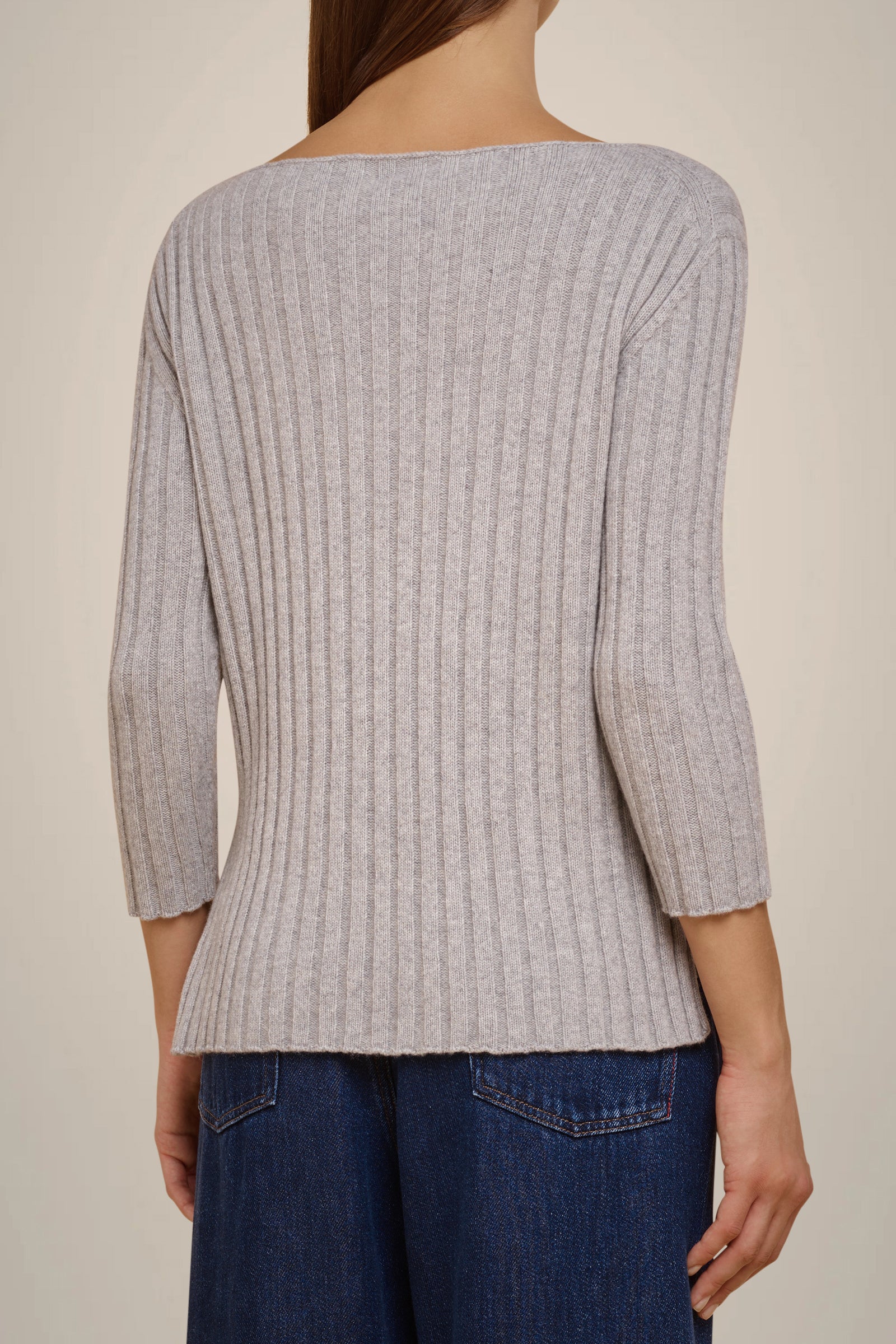 MAGLIA CASHMERE RICILATO