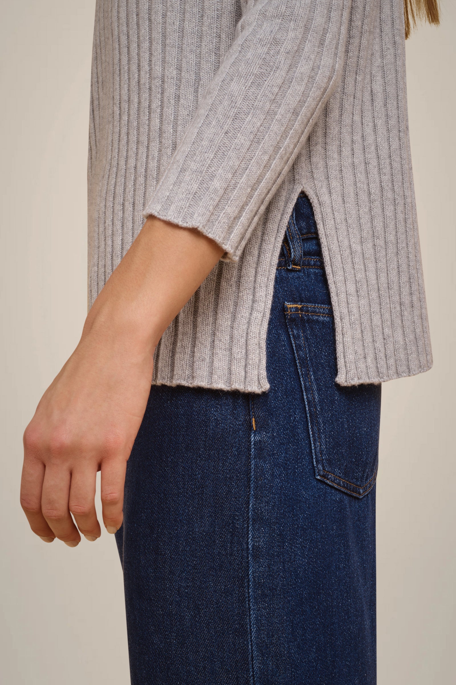 MAGLIA CASHMERE RICILATO