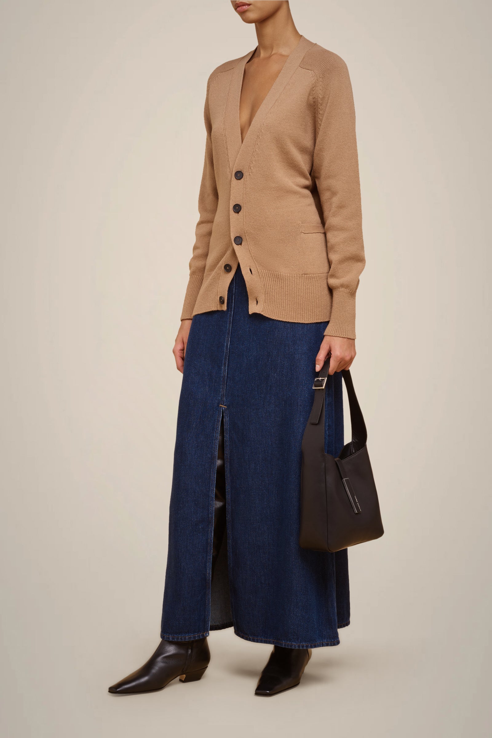 RECYCLED CASHMERE CARDIGAN