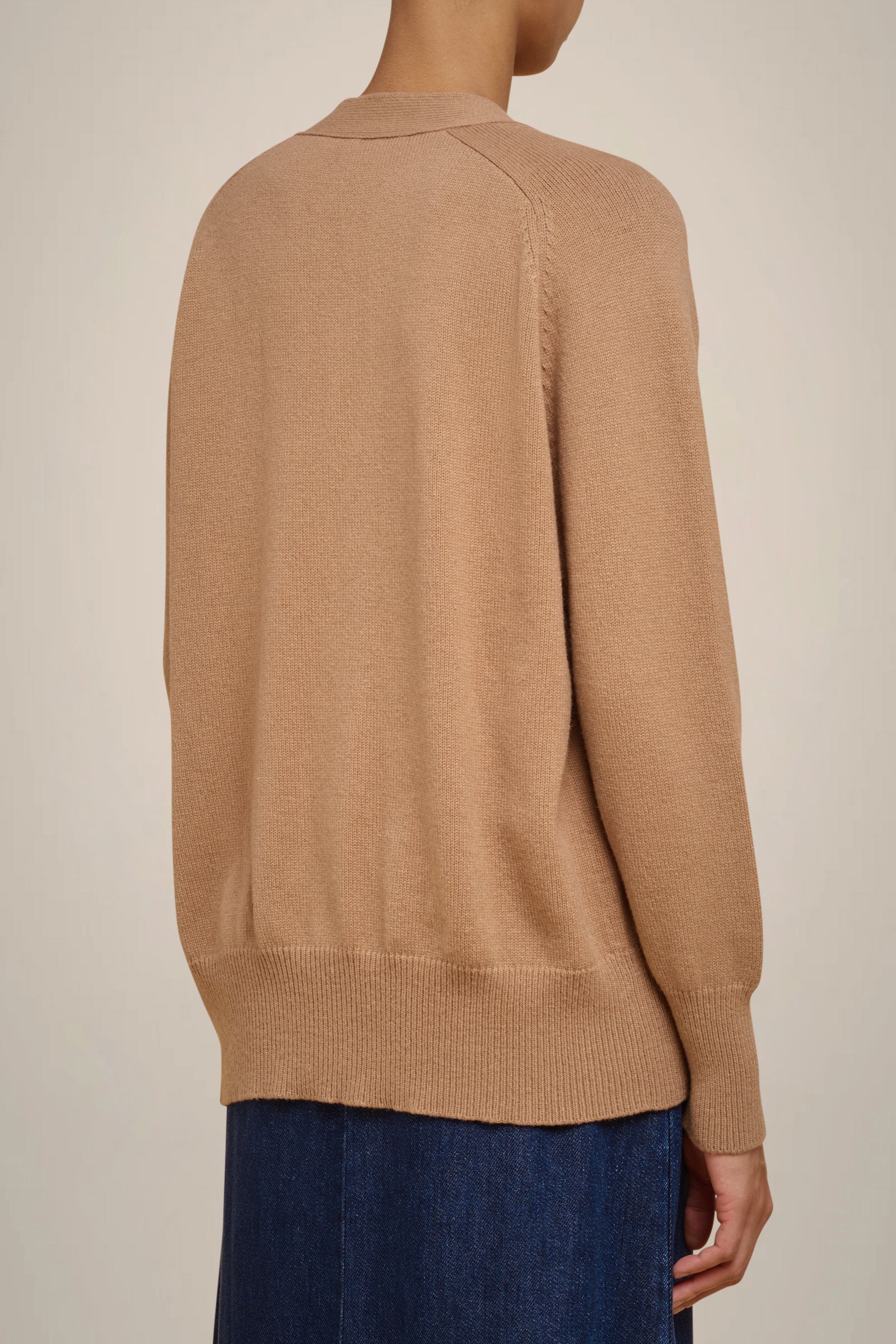 RECYCLED CASHMERE CARDIGAN