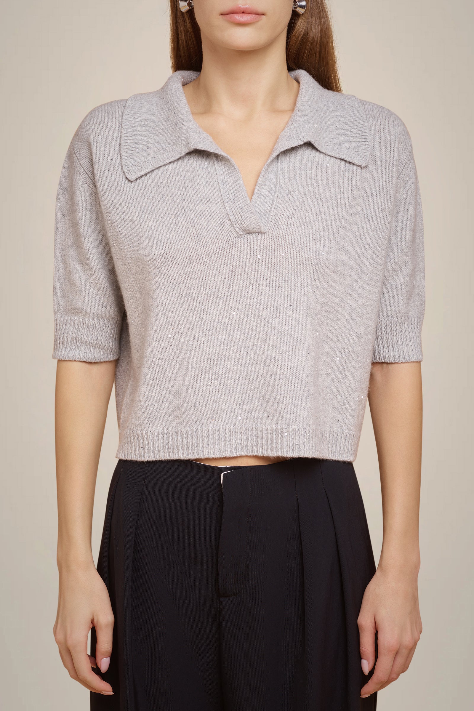 MAGLIA CASHMERE PAILLETTES