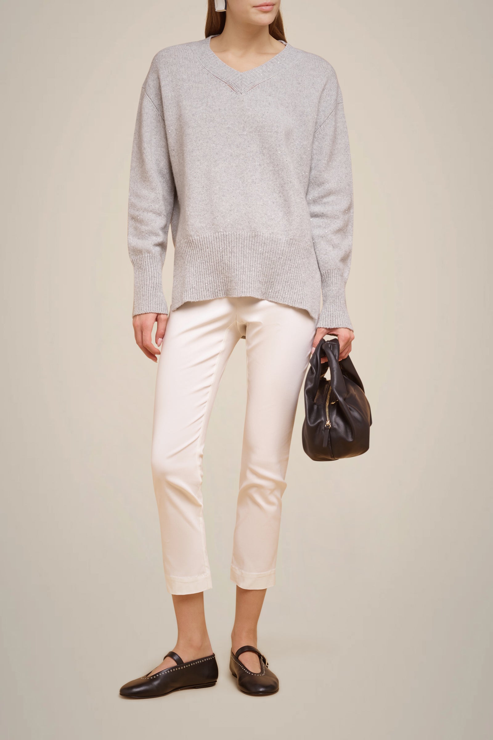 MAGLIA CASHMERE PAILLETTES