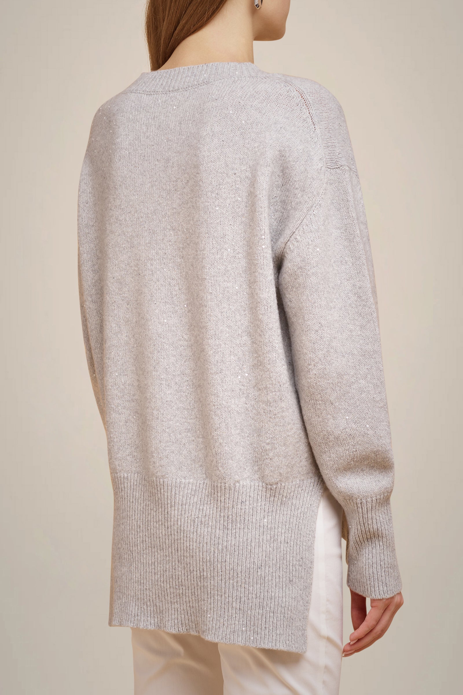 MAGLIA CASHMERE PAILLETTES