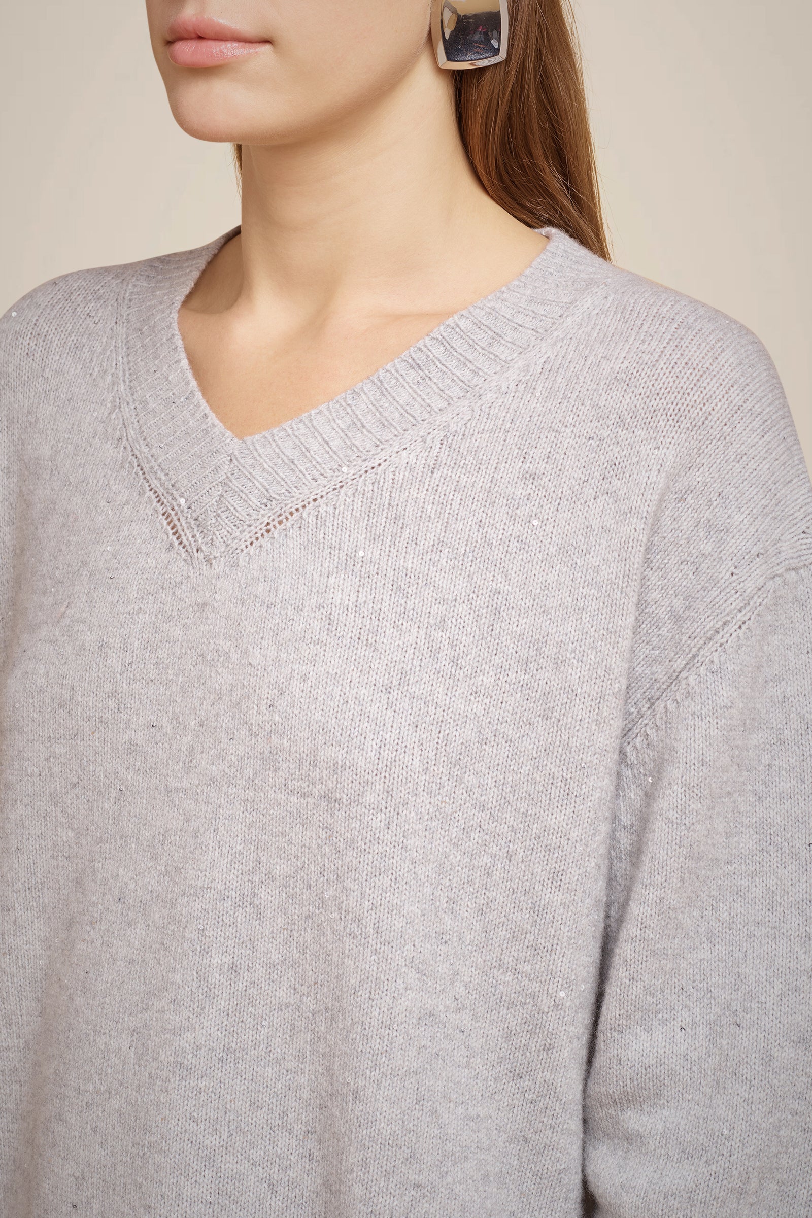 MAGLIA CASHMERE PAILLETTES