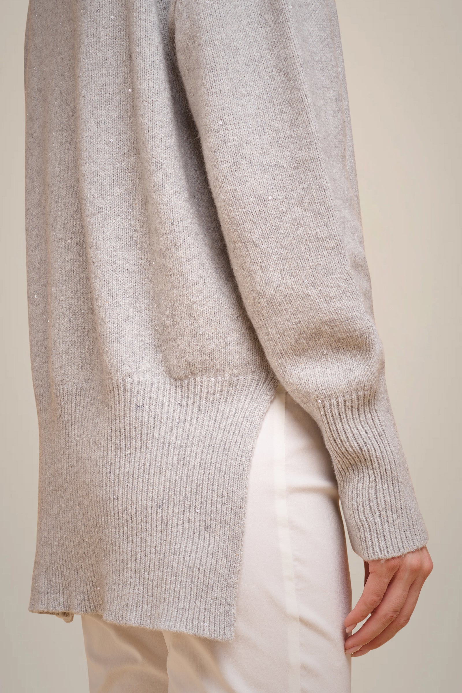 MAGLIA CASHMERE PAILLETTES