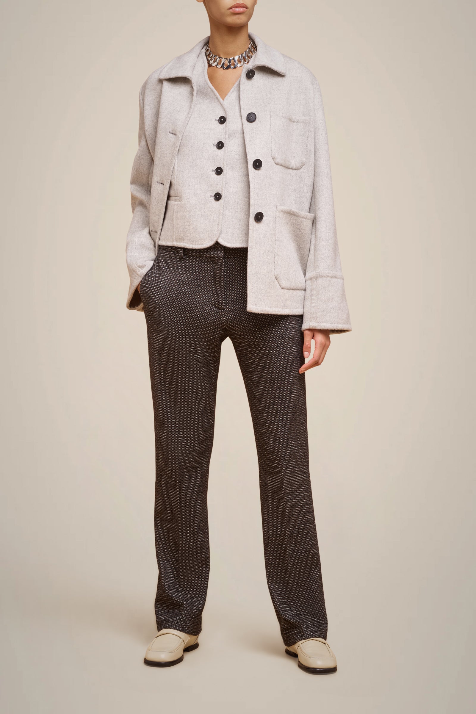 PANTALONE PANNO CASHMERE