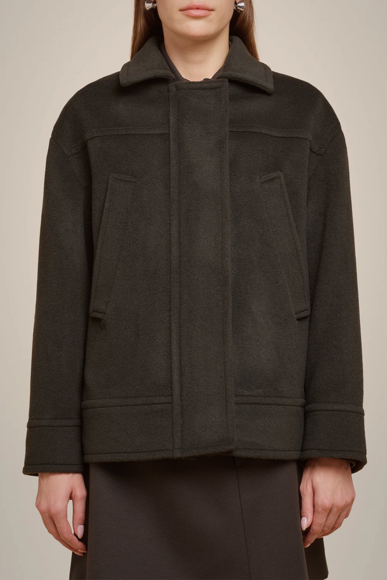 GIACCA IN PANNO CASHMERE