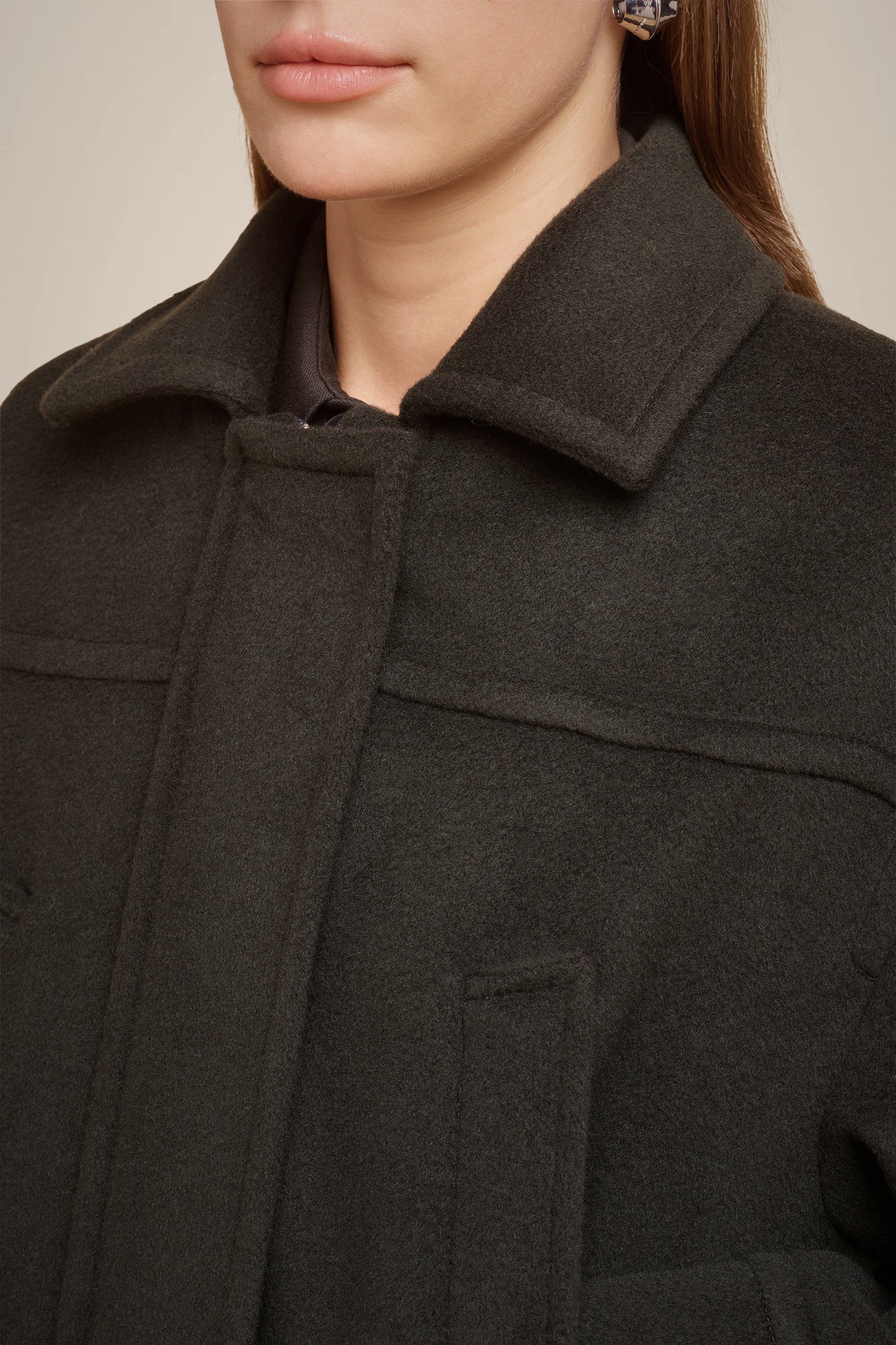 GIACCA IN PANNO CASHMERE