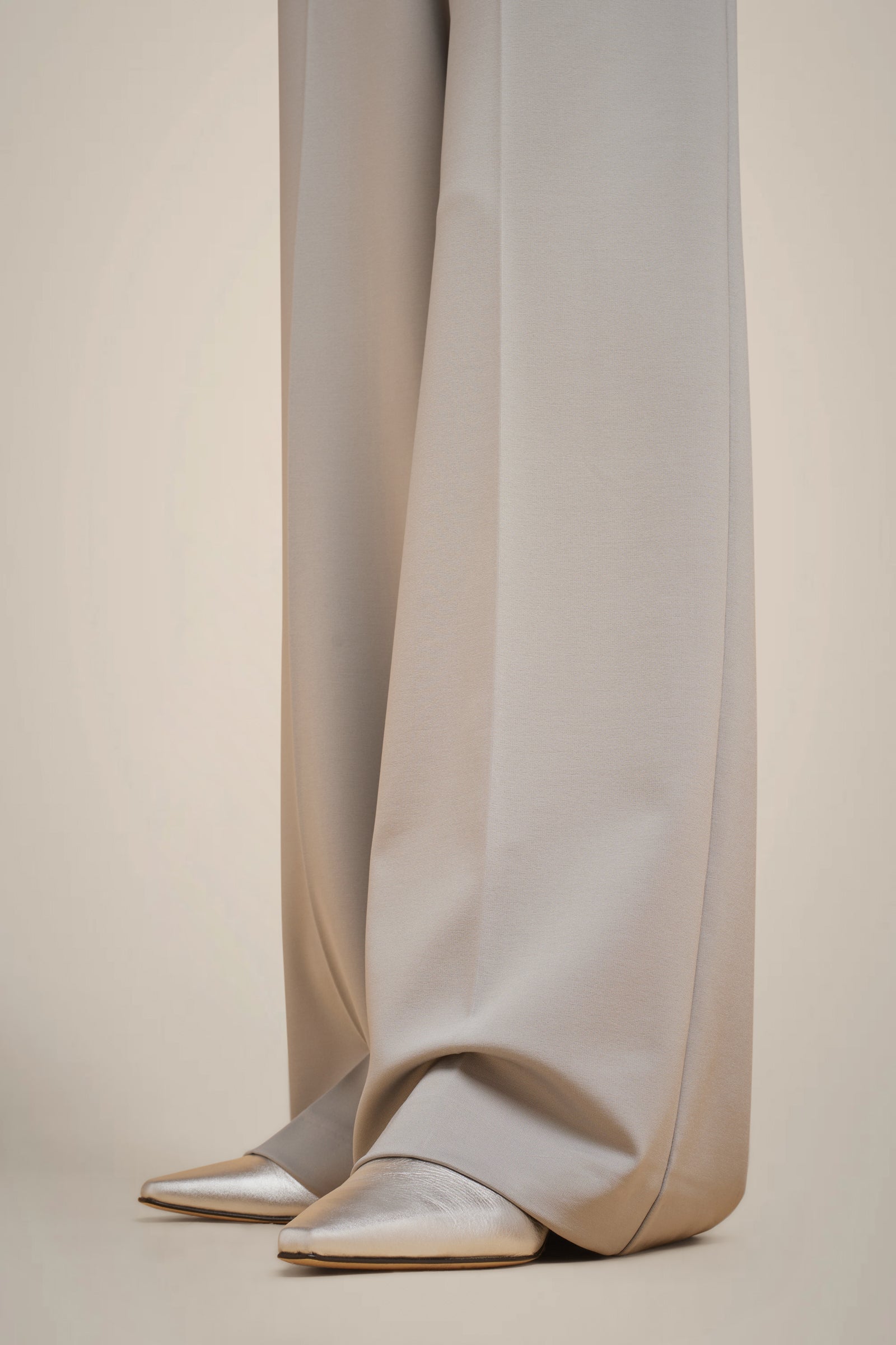 MILANO STITCH WIDE LEG TROUSERS