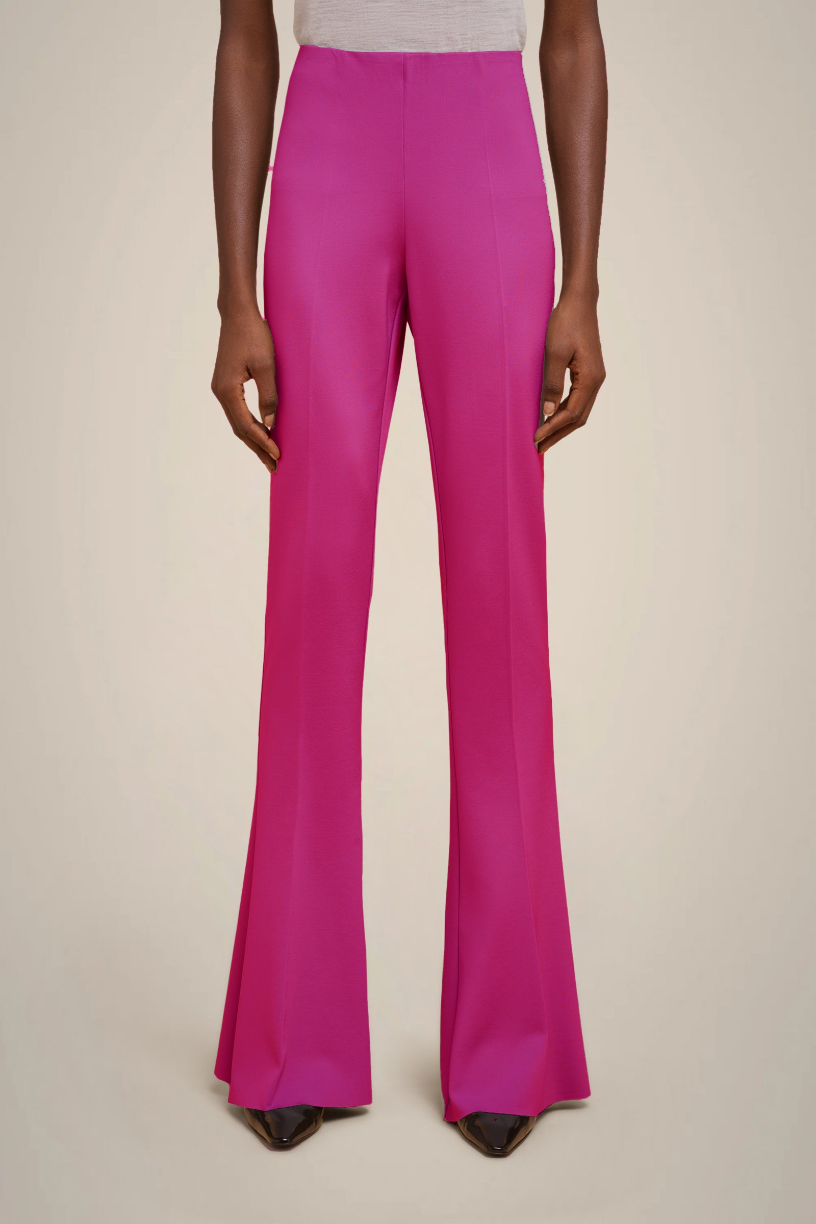 MILANO STITCH FLARED TROUSERS