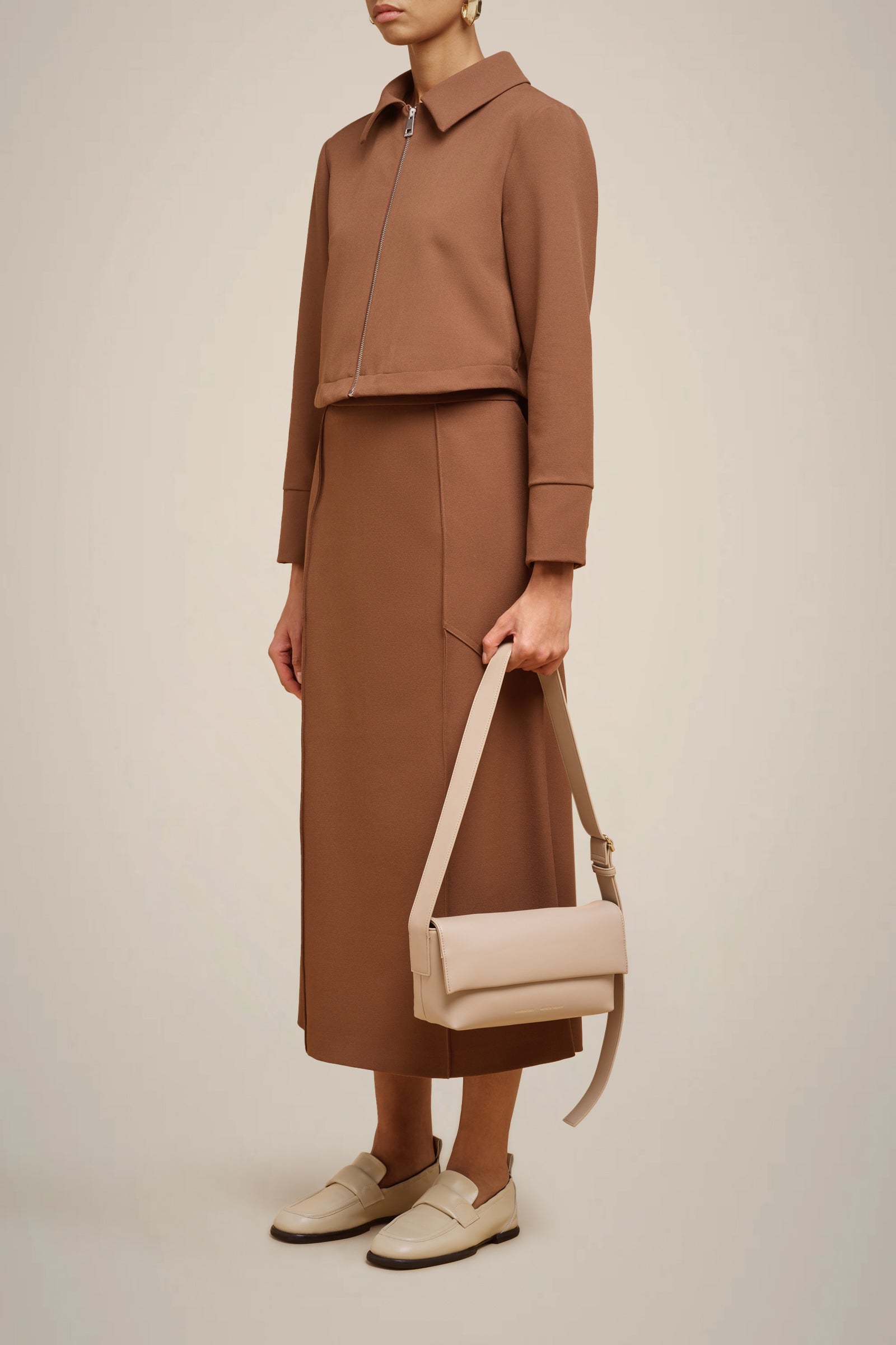 MILANO STITCH LONG SKIRT