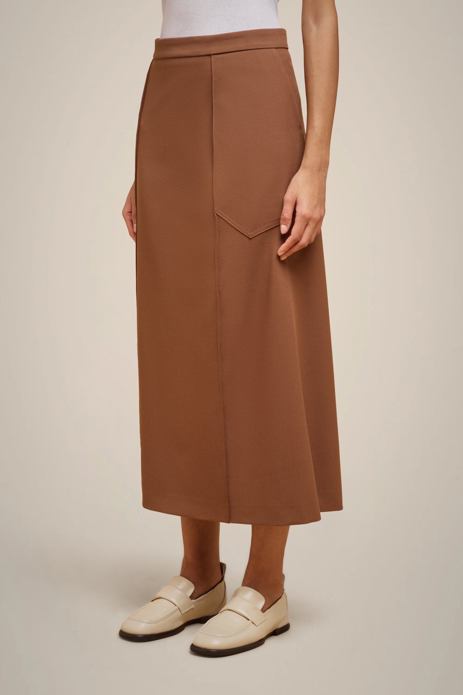 MILANO STITCH LONG SKIRT