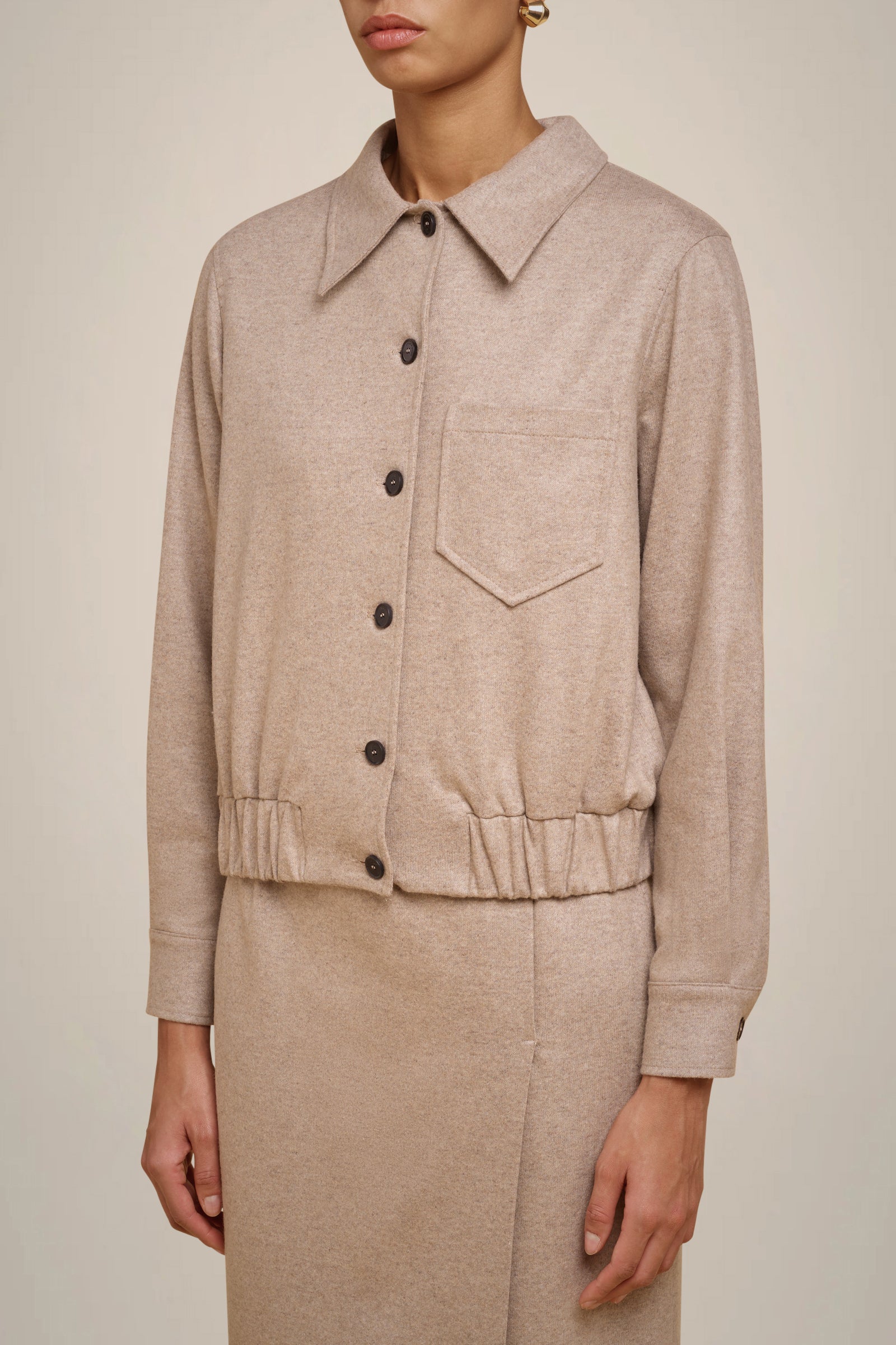 GIACCA IN PANNO CASHMERE