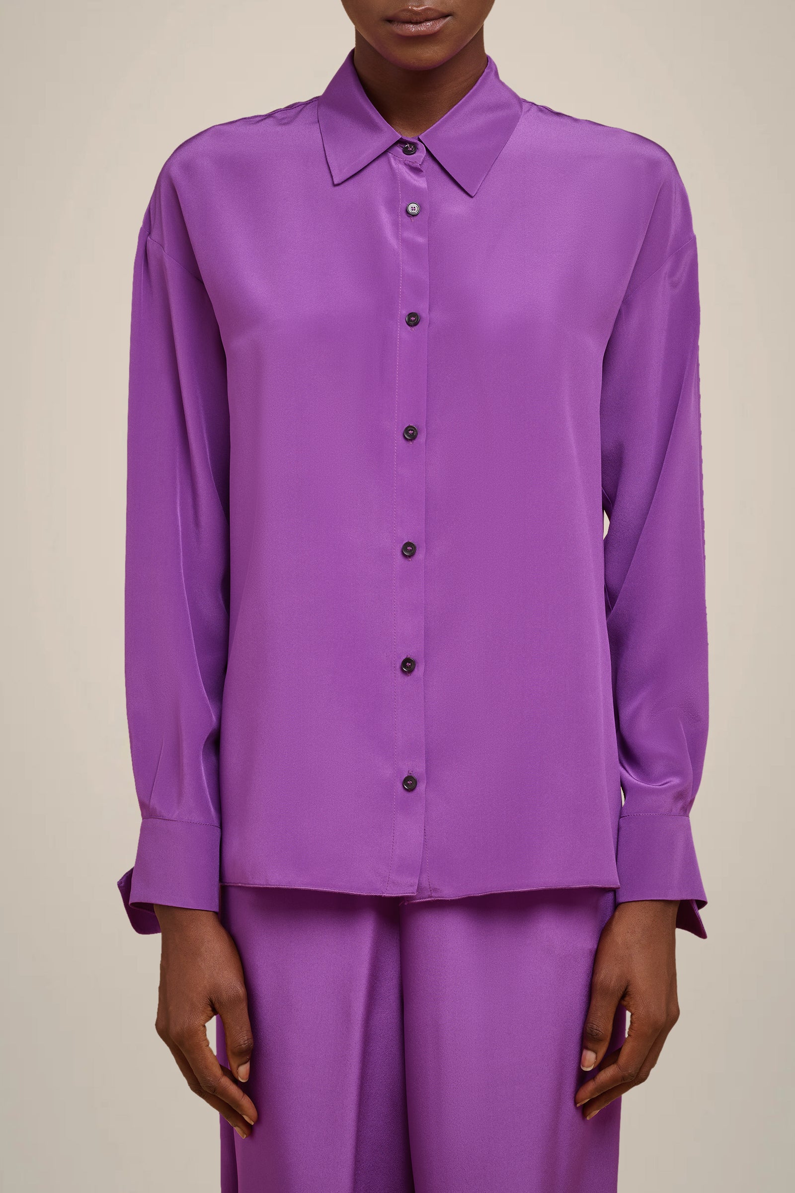 CAMICIA 100% SETA