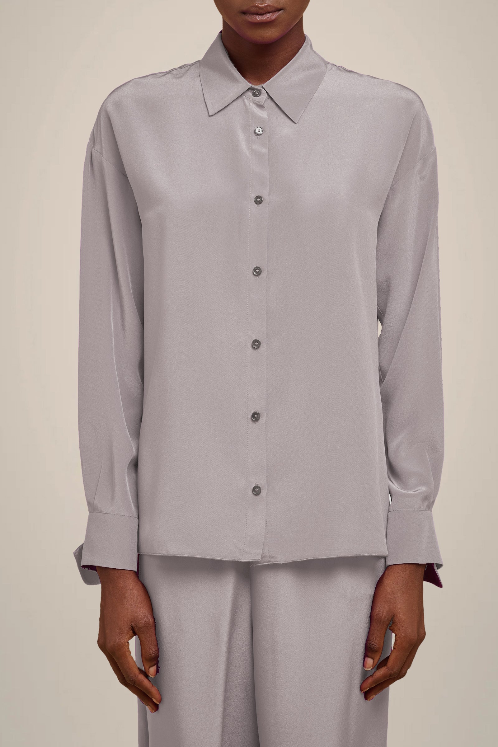 CAMICIA 100% SETA