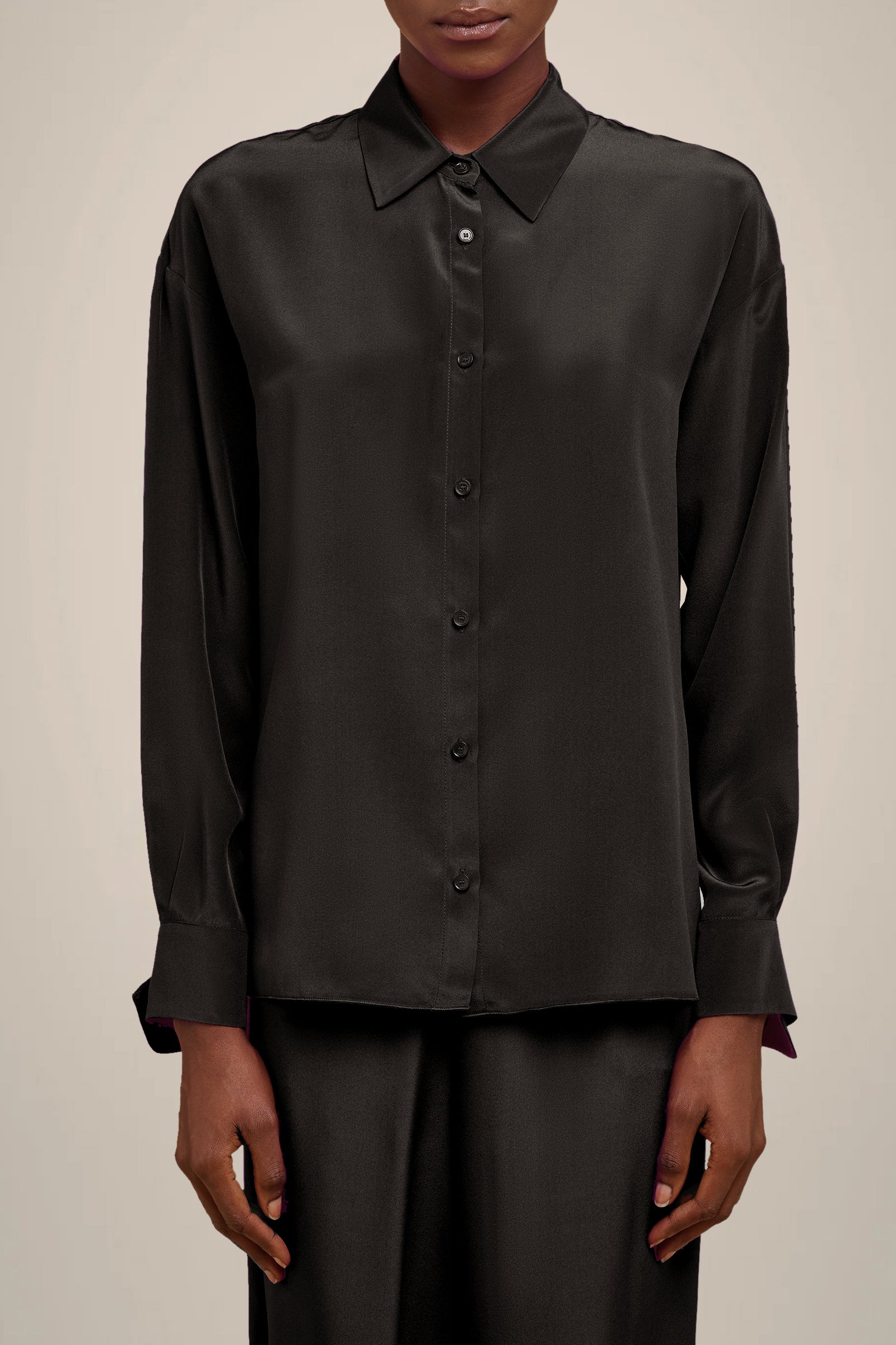 CAMICIA 100% SETA