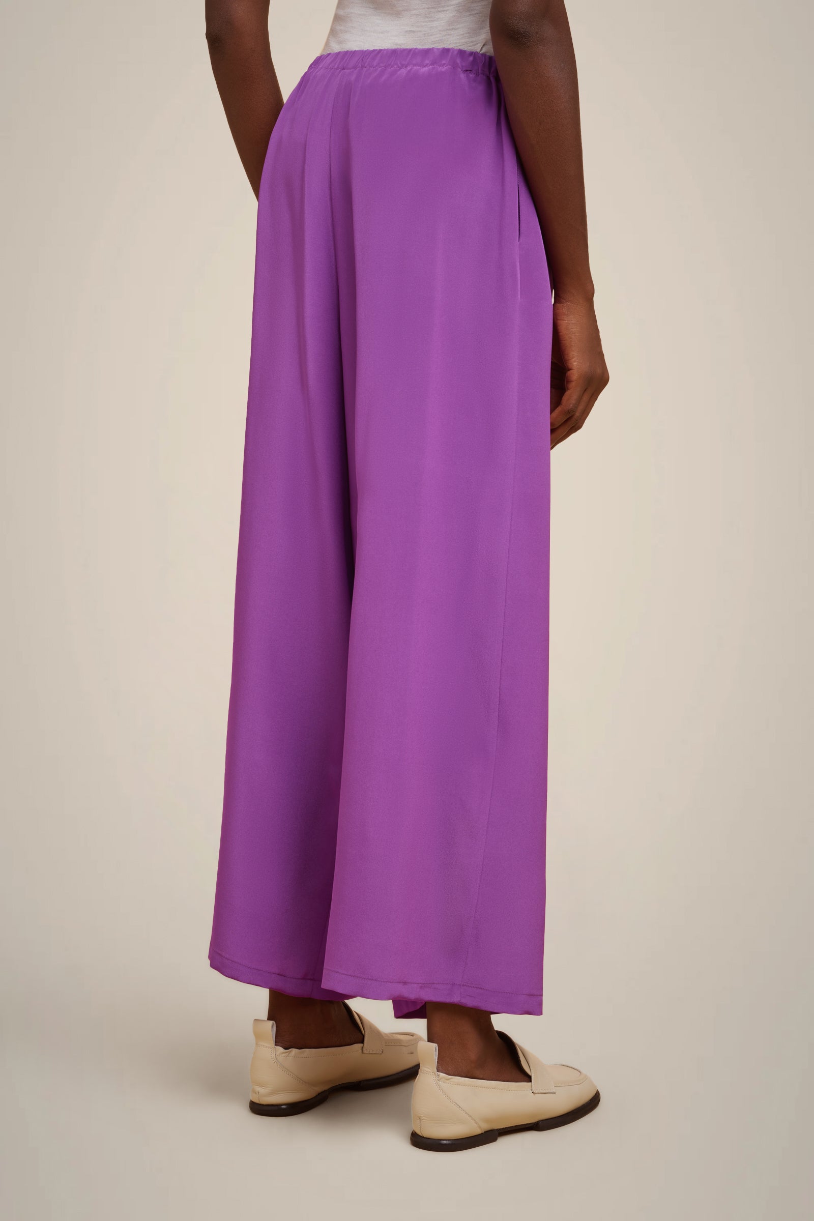 100% SILK TROUSERS
