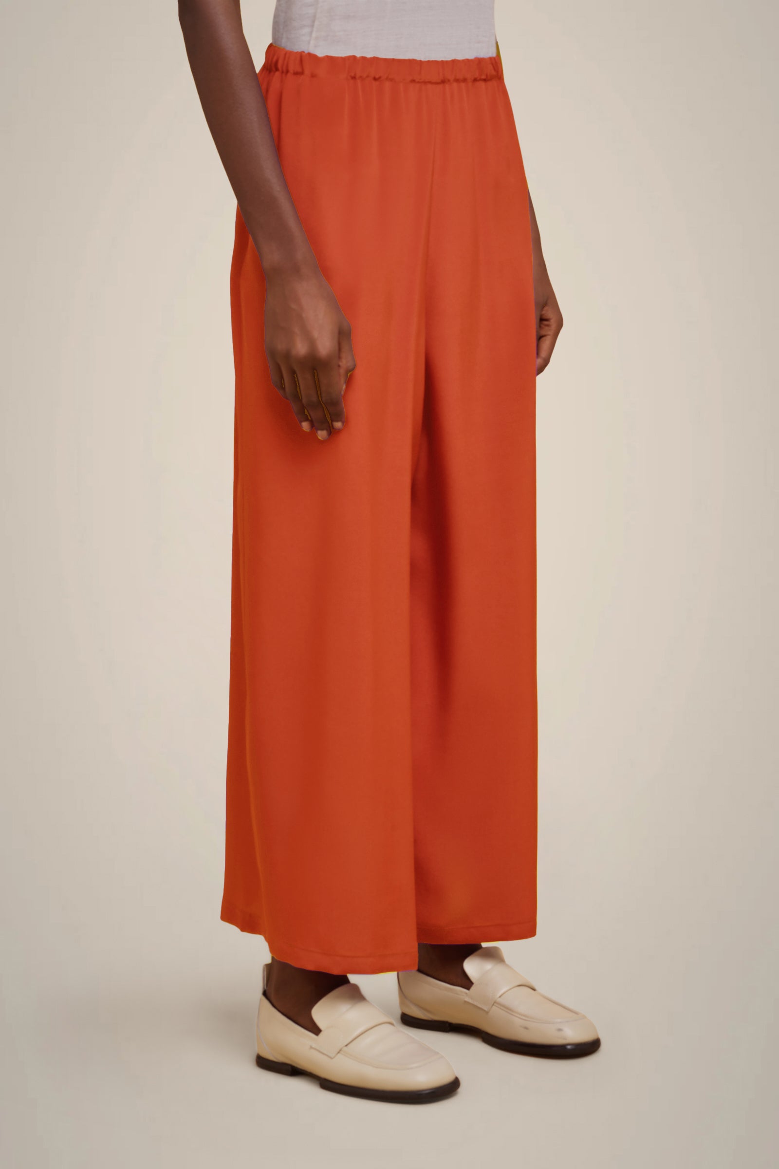 100% SILK TROUSERS