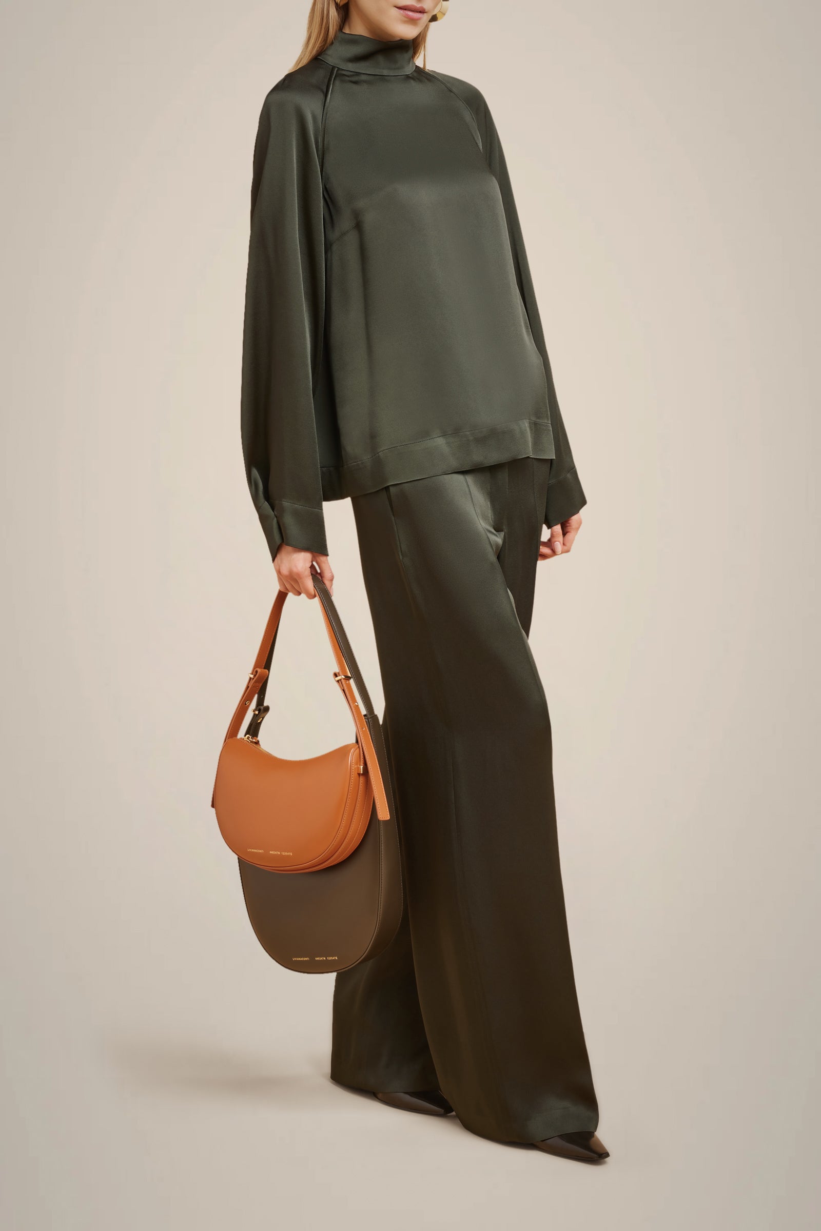 BLUSA COLLO ALTO