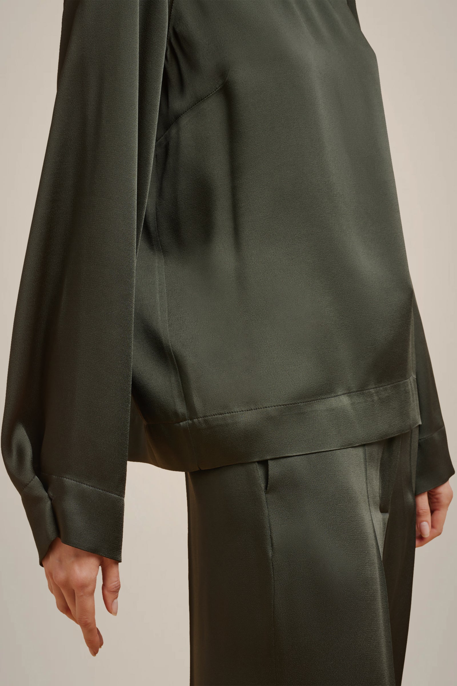 BLUSA COLLO ALTO