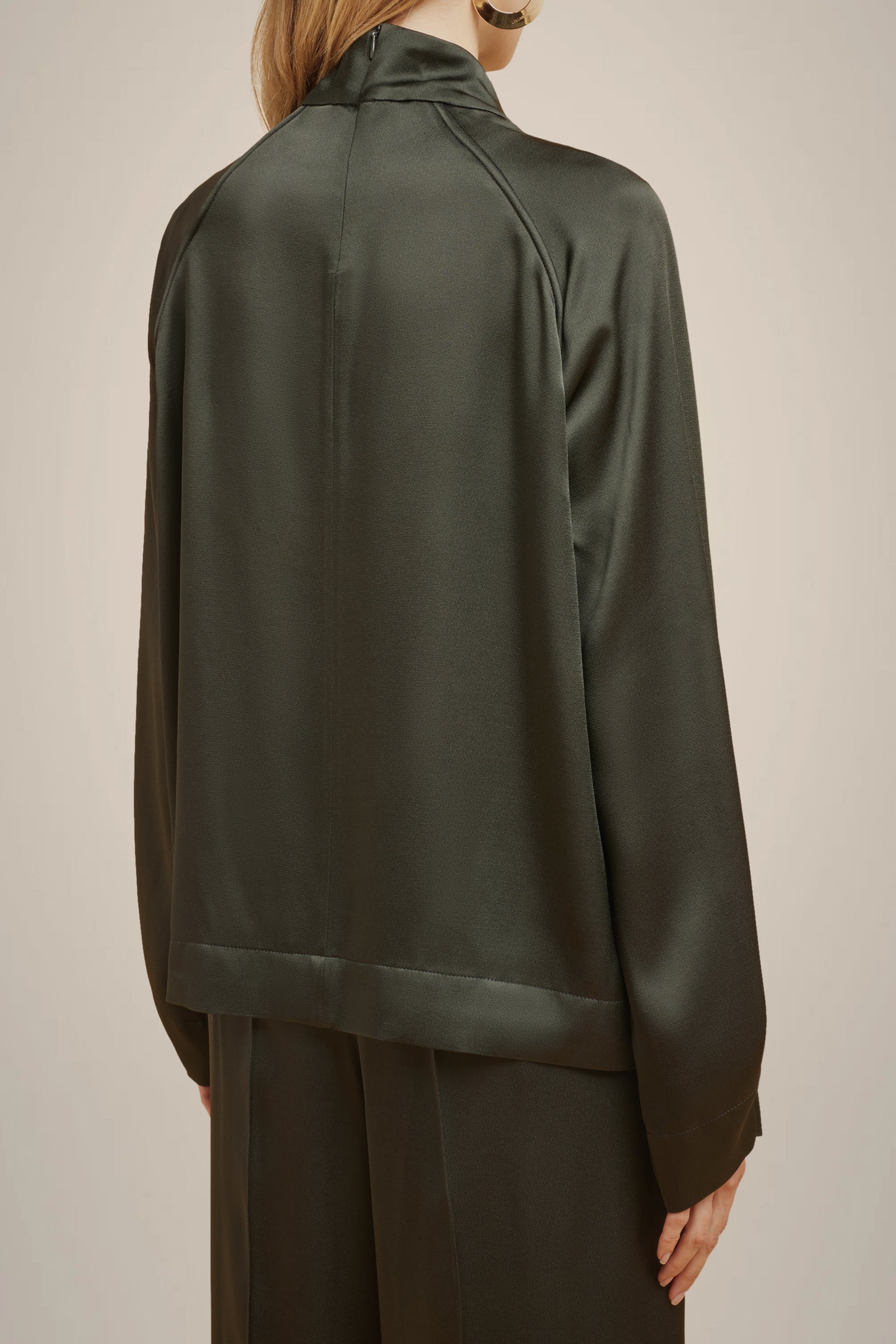 BLUSA COLLO ALTO