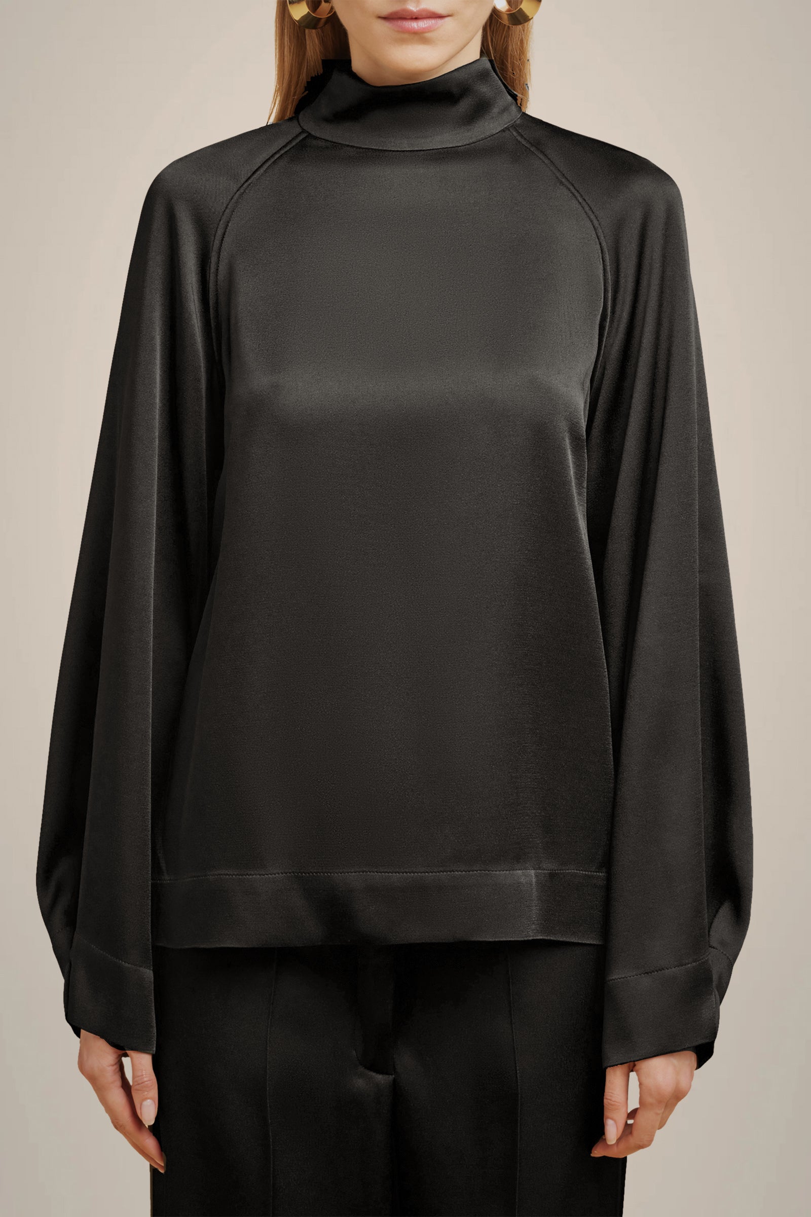 BLUSA COLLO ALTO