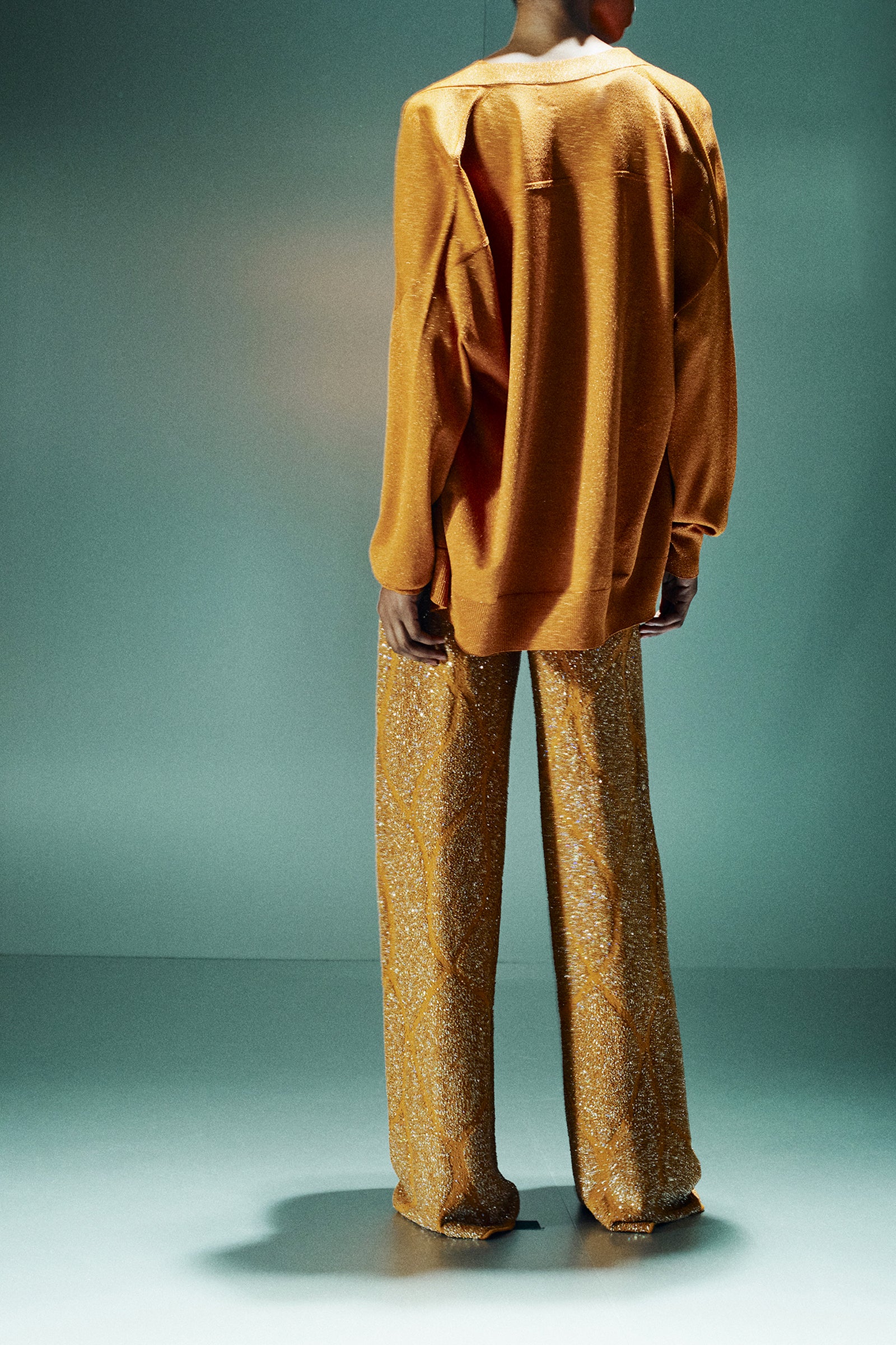 CARDIGAN IN LUREX