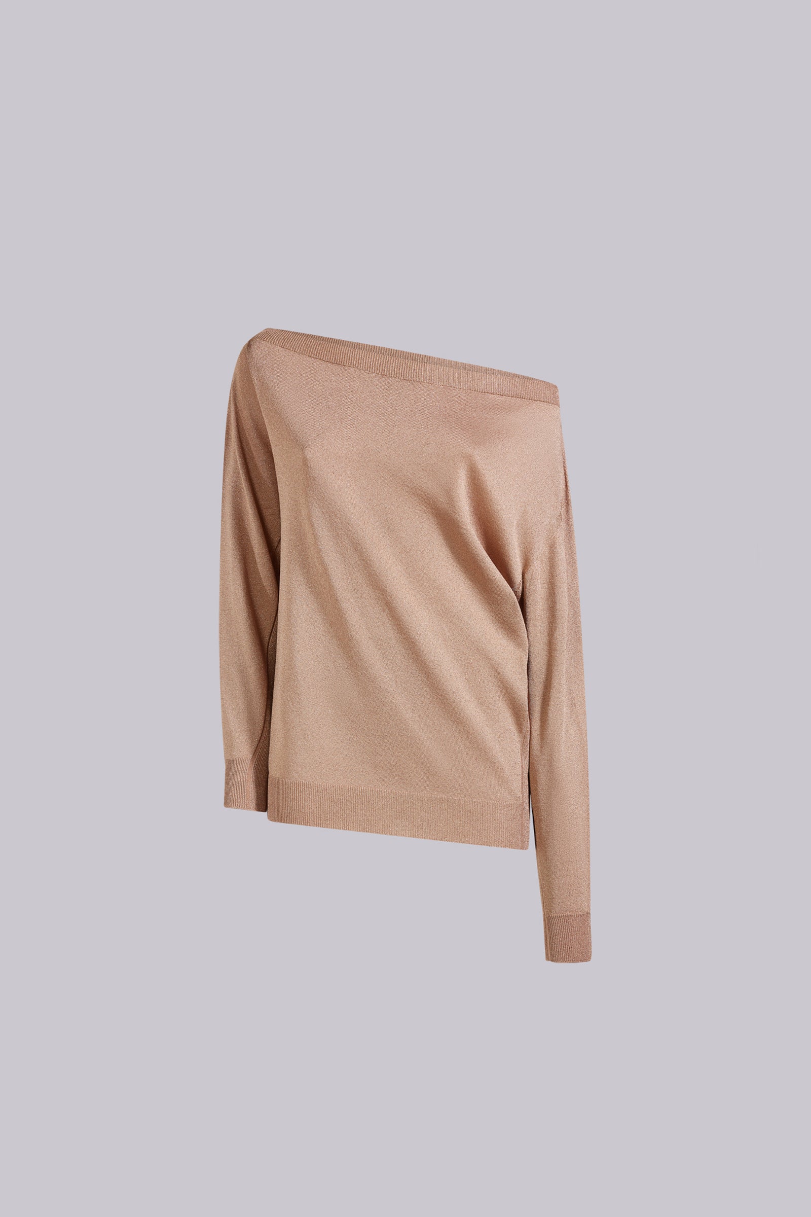MAGLIA CON SPALLA SCOPERTA IN LUREX