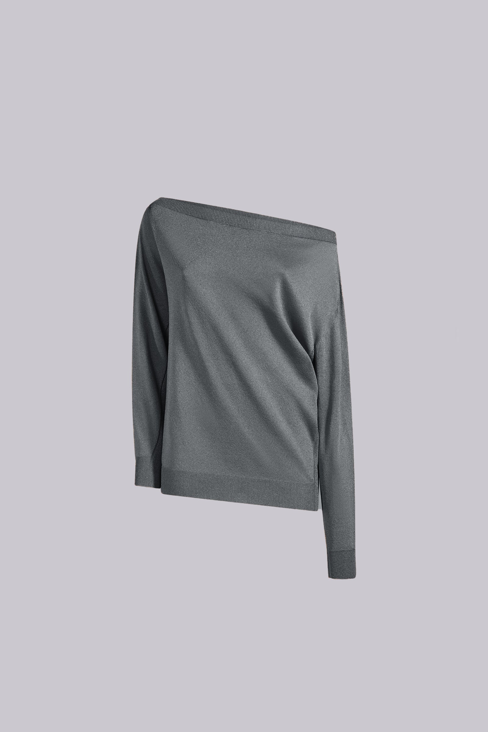 MAGLIA CON SPALLA SCOPERTA IN LUREX