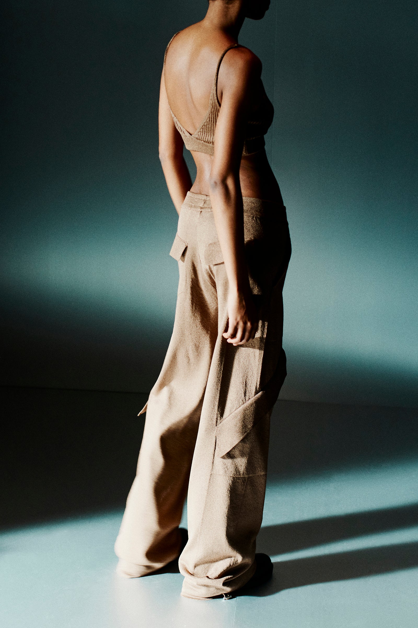 CROP TOP IN LUREX