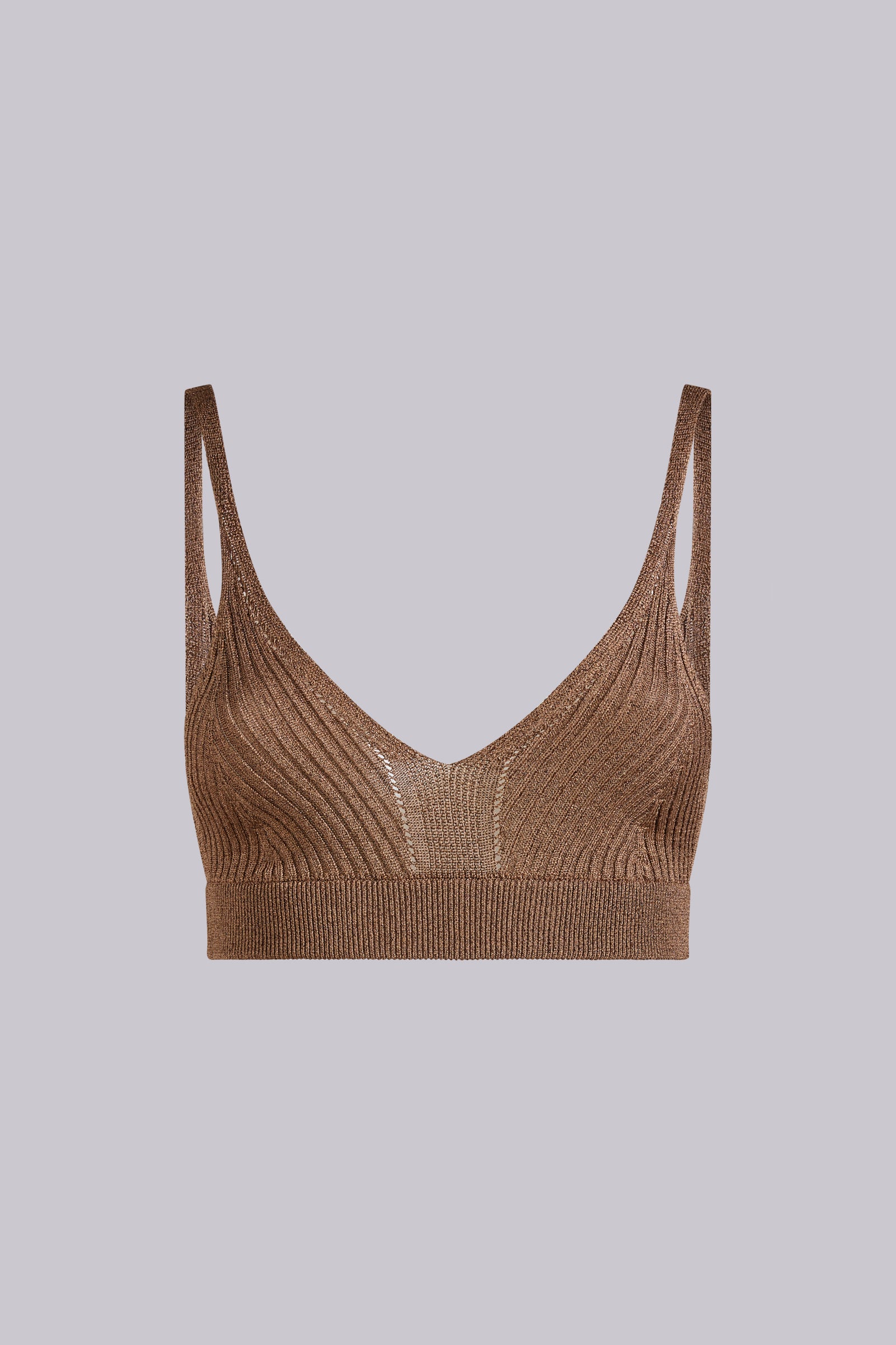 CROP TOP IN LUREX