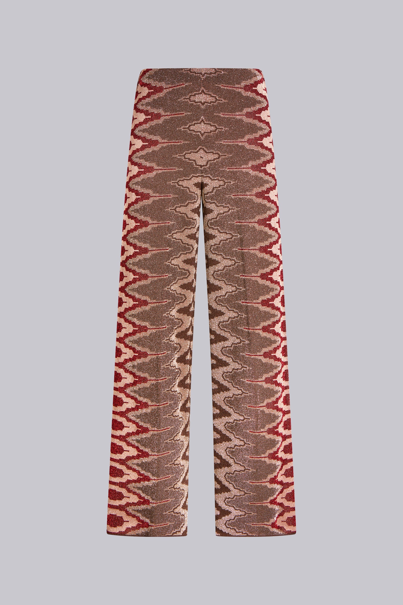 PANTALONE CROPPED JACQUARD