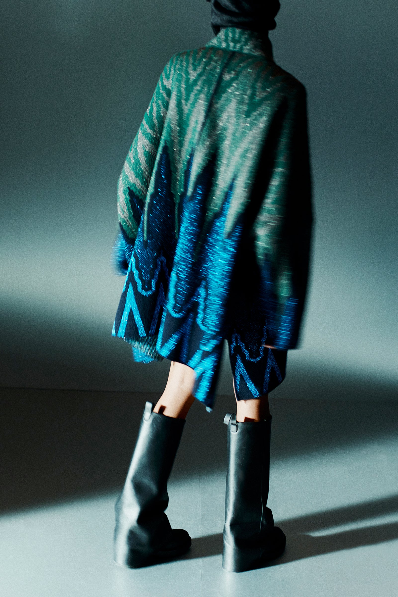 CABAN DOPPIOPETTO JACQUARD