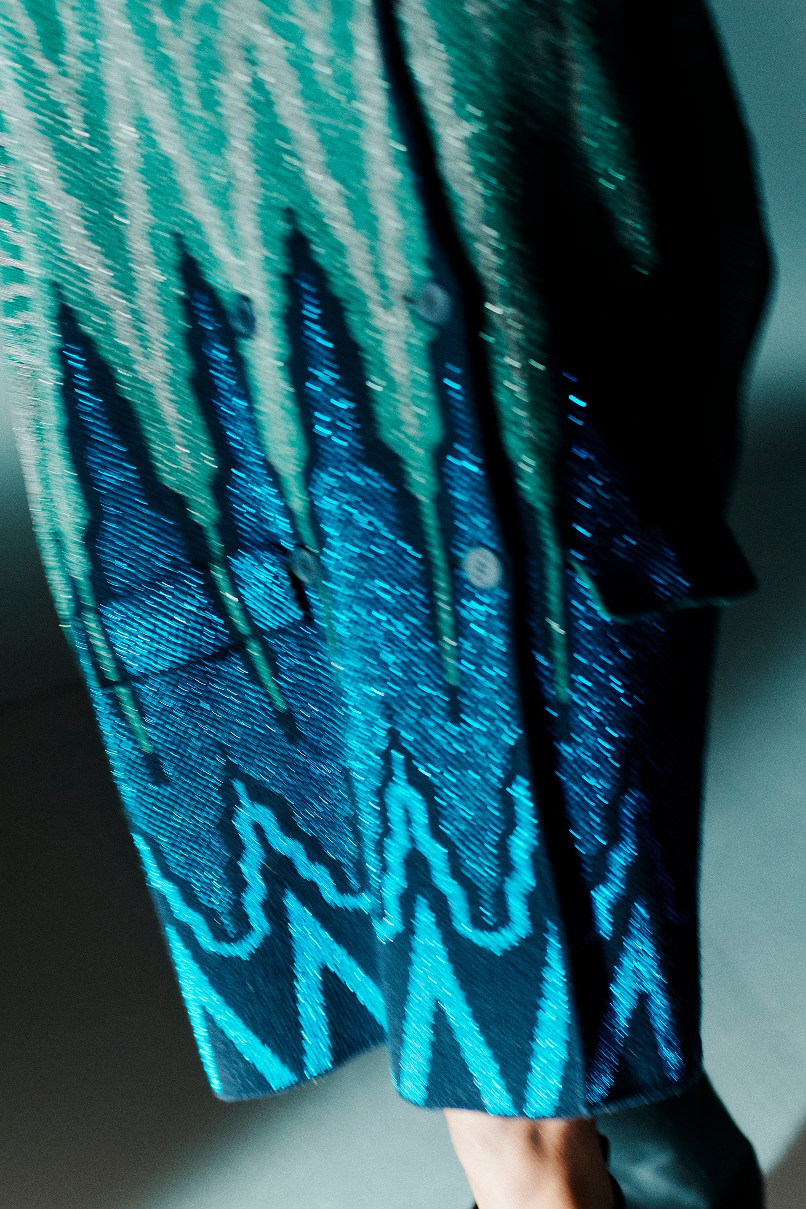 CABAN DOPPIOPETTO JACQUARD