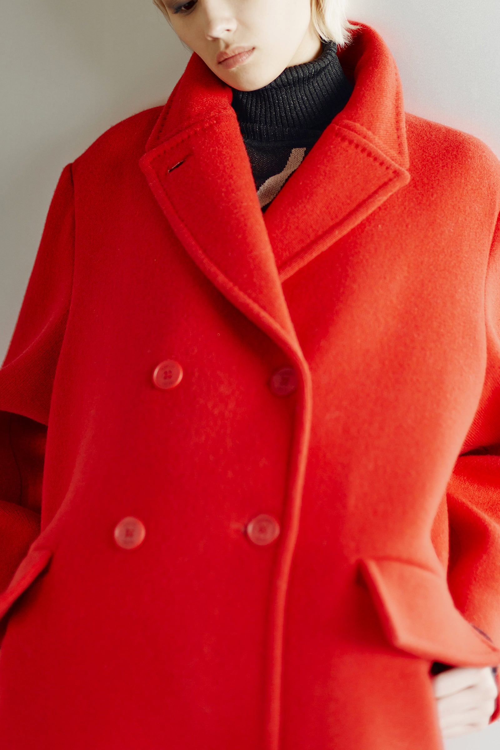 CAPPOTTO DOPPIOPETTO IN PANNO