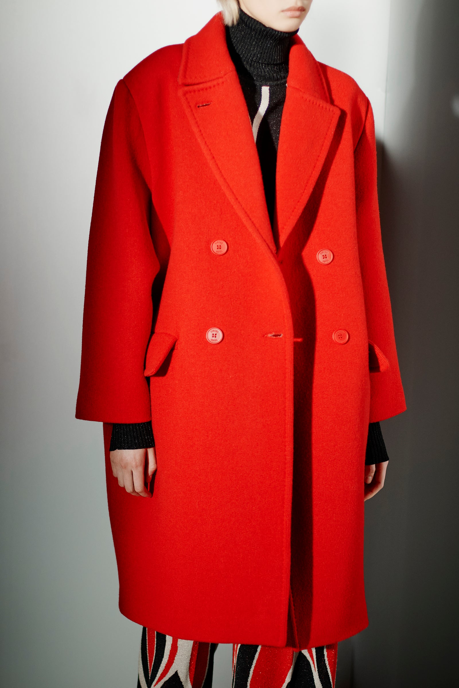 CAPPOTTO DOPPIOPETTO IN PANNO