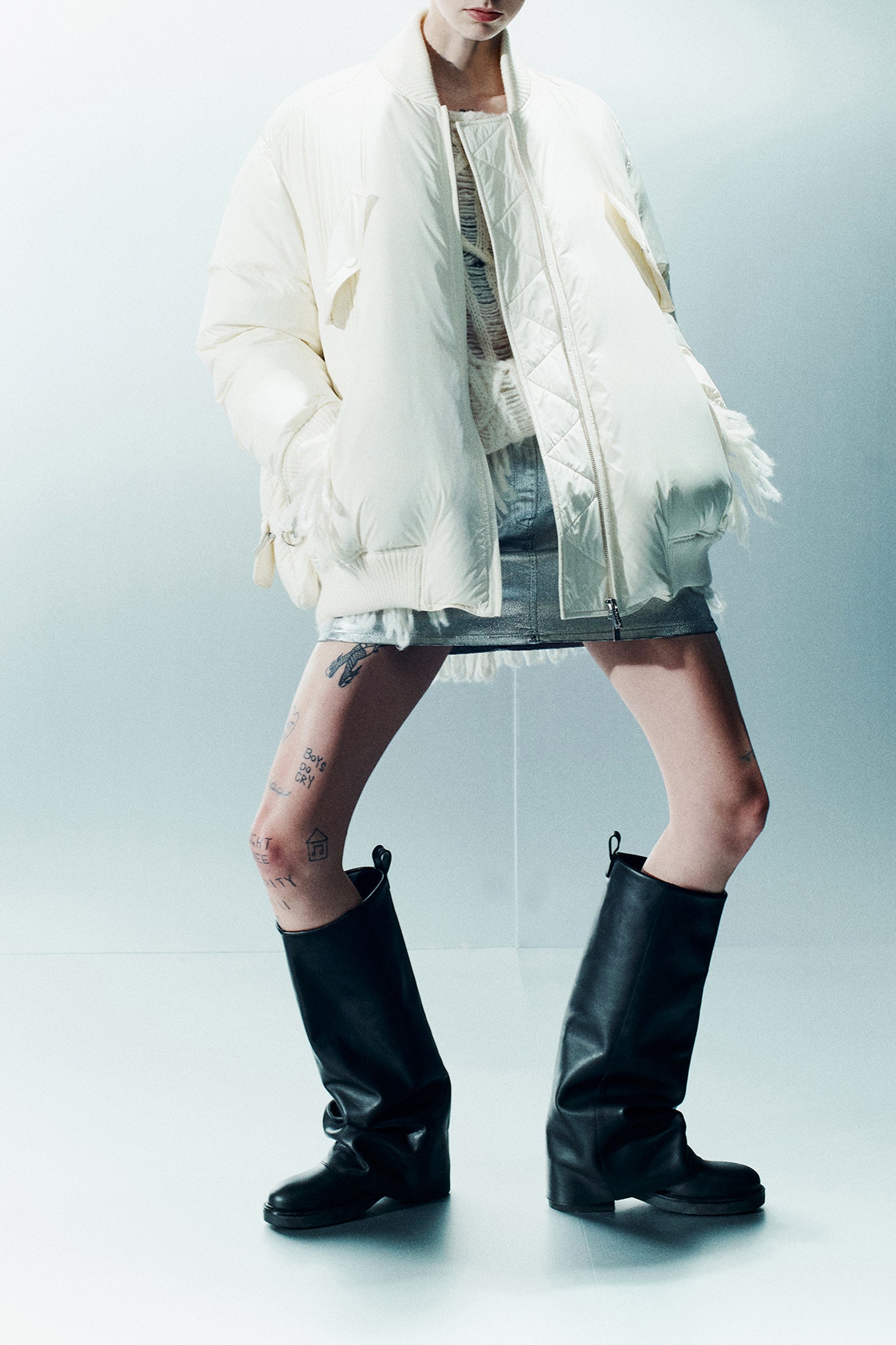 BOMBER OVERSIZE IN NYLON