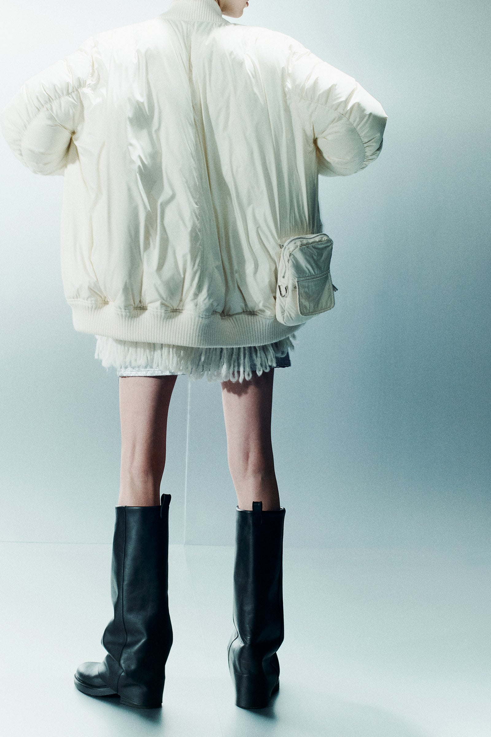 BOMBER OVERSIZE IN NYLON