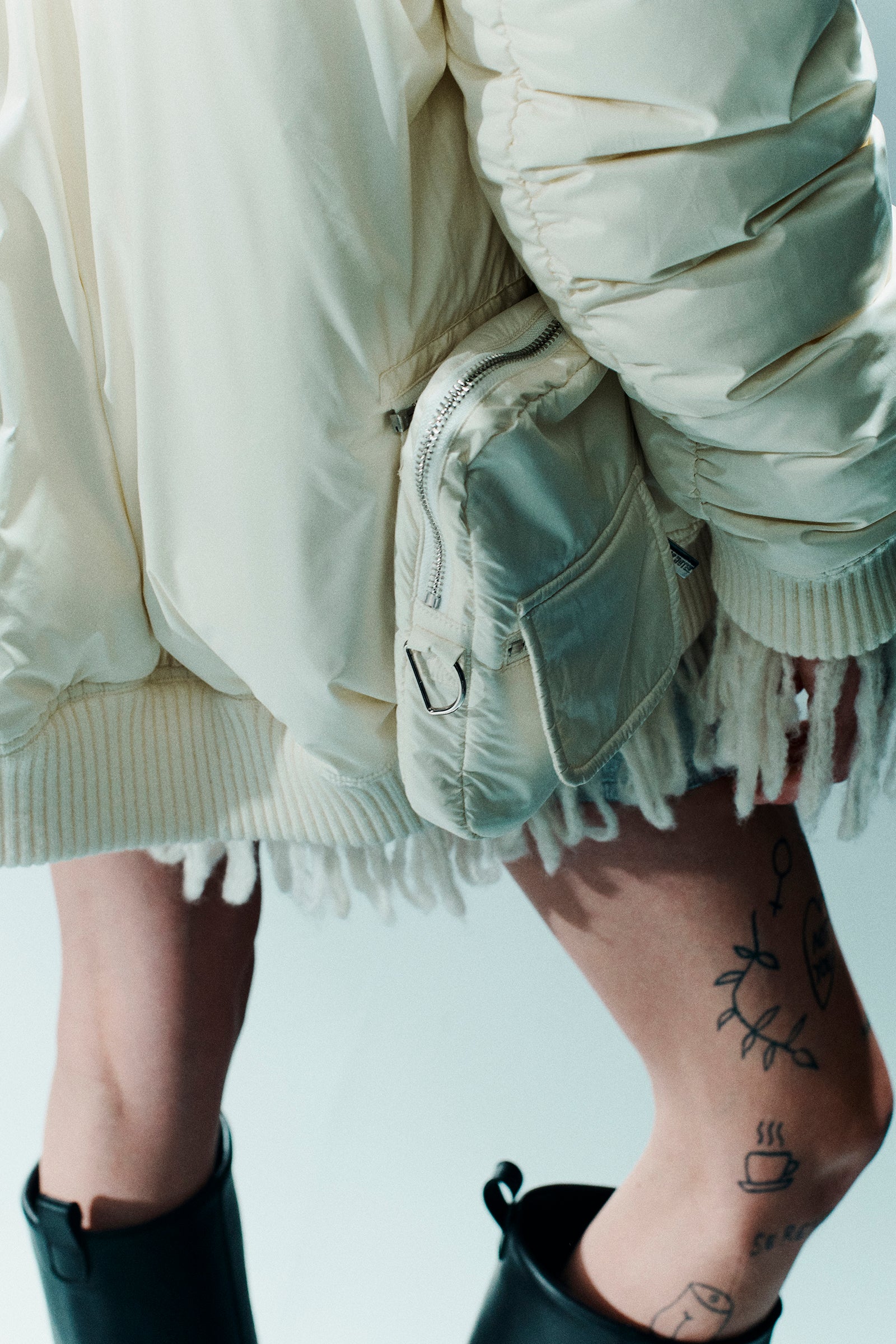 BOMBER OVERSIZE IN NYLON