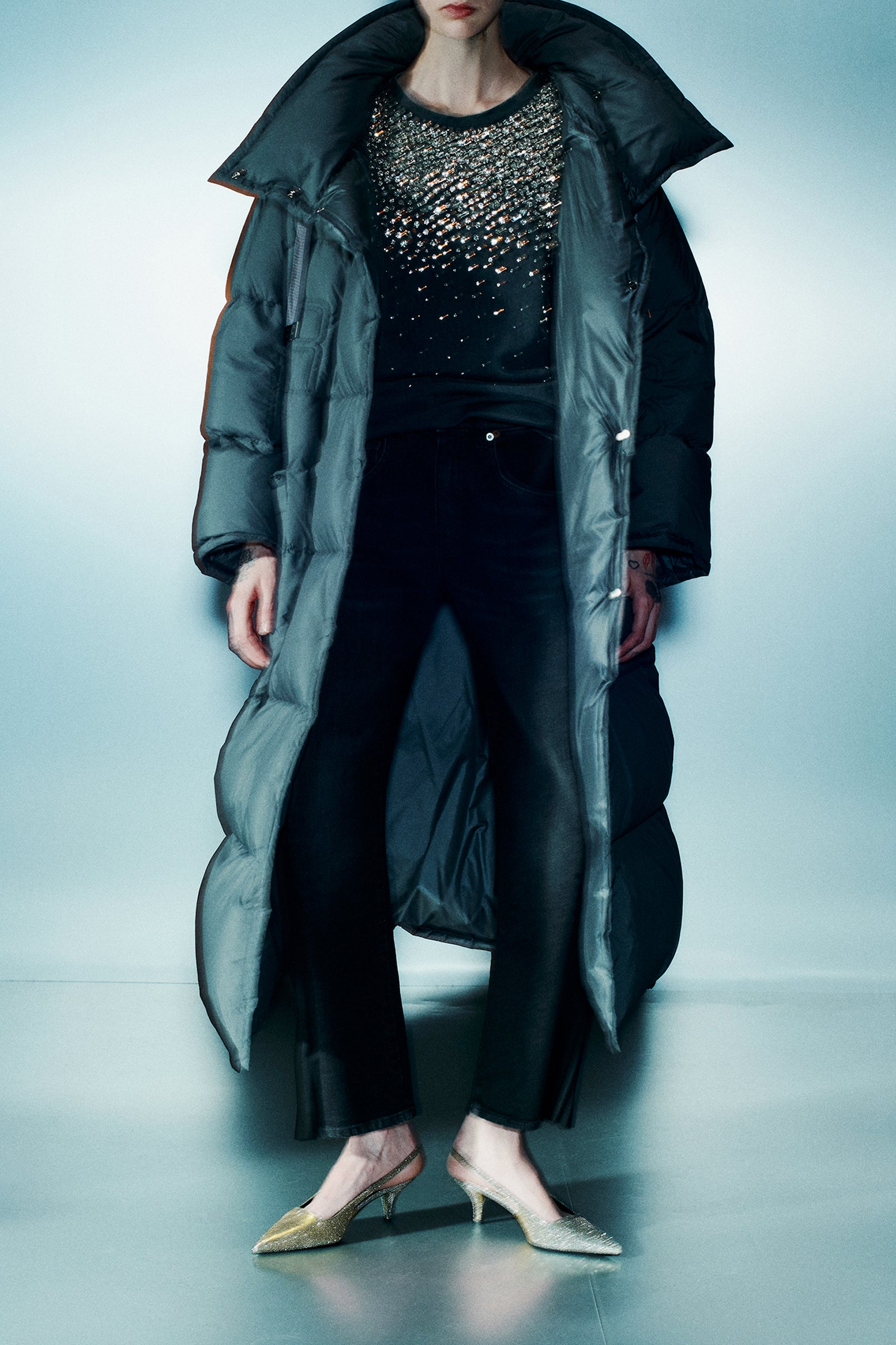 PARKA OVERSIZE IN NYLON