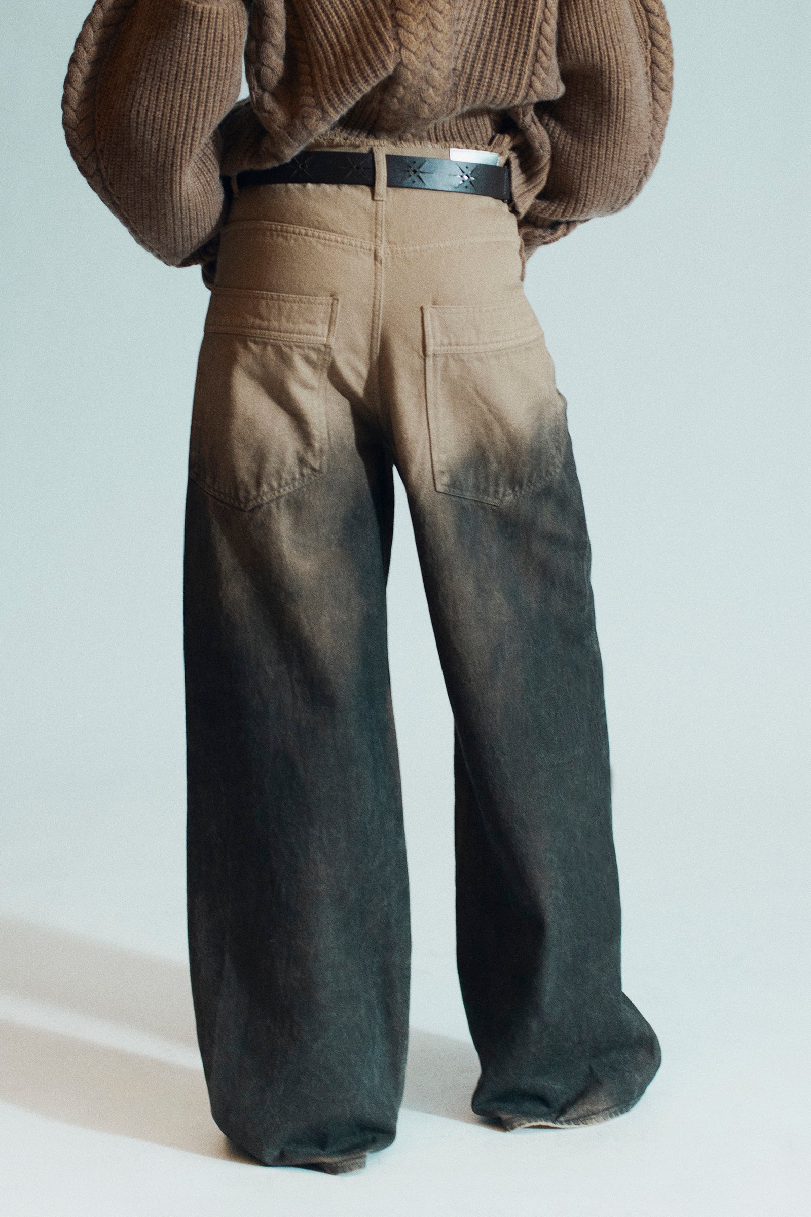 DENIM CINQUE TASCHE BAGGY SFUMATO