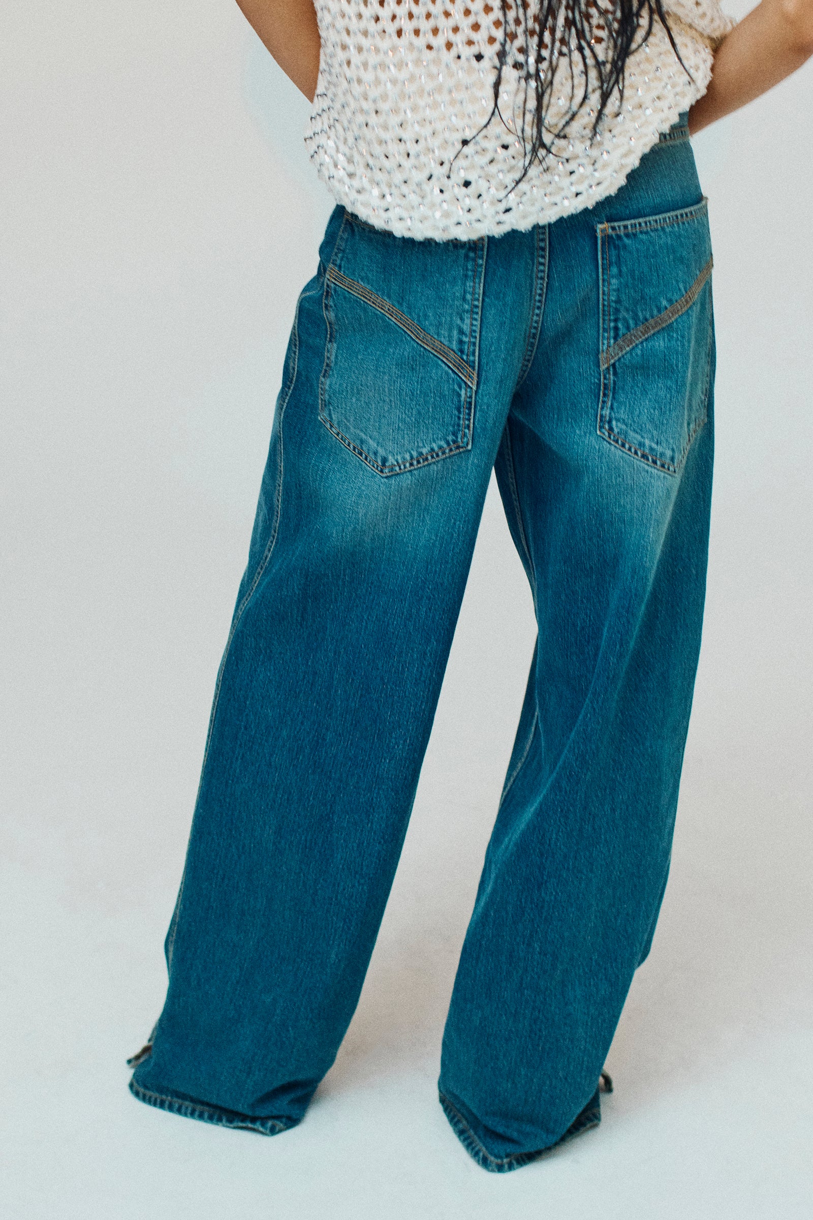 DENIM CINQUE TASCHE