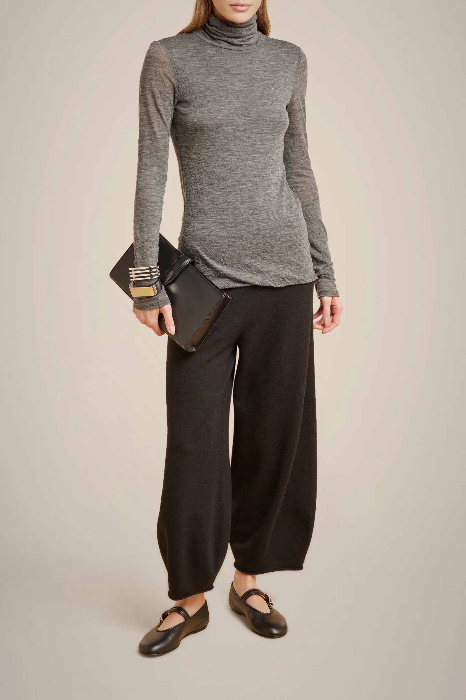 PANTALONE IN LANA INFELTRITA