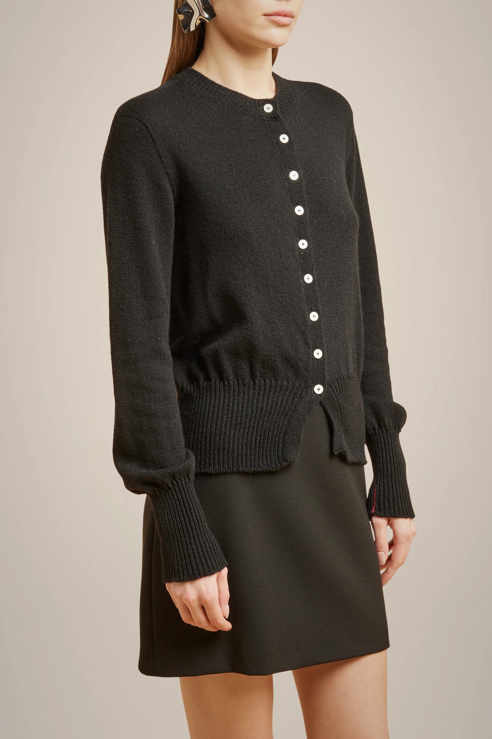 CARDIGAN CASHMERE CON PAILLETTES