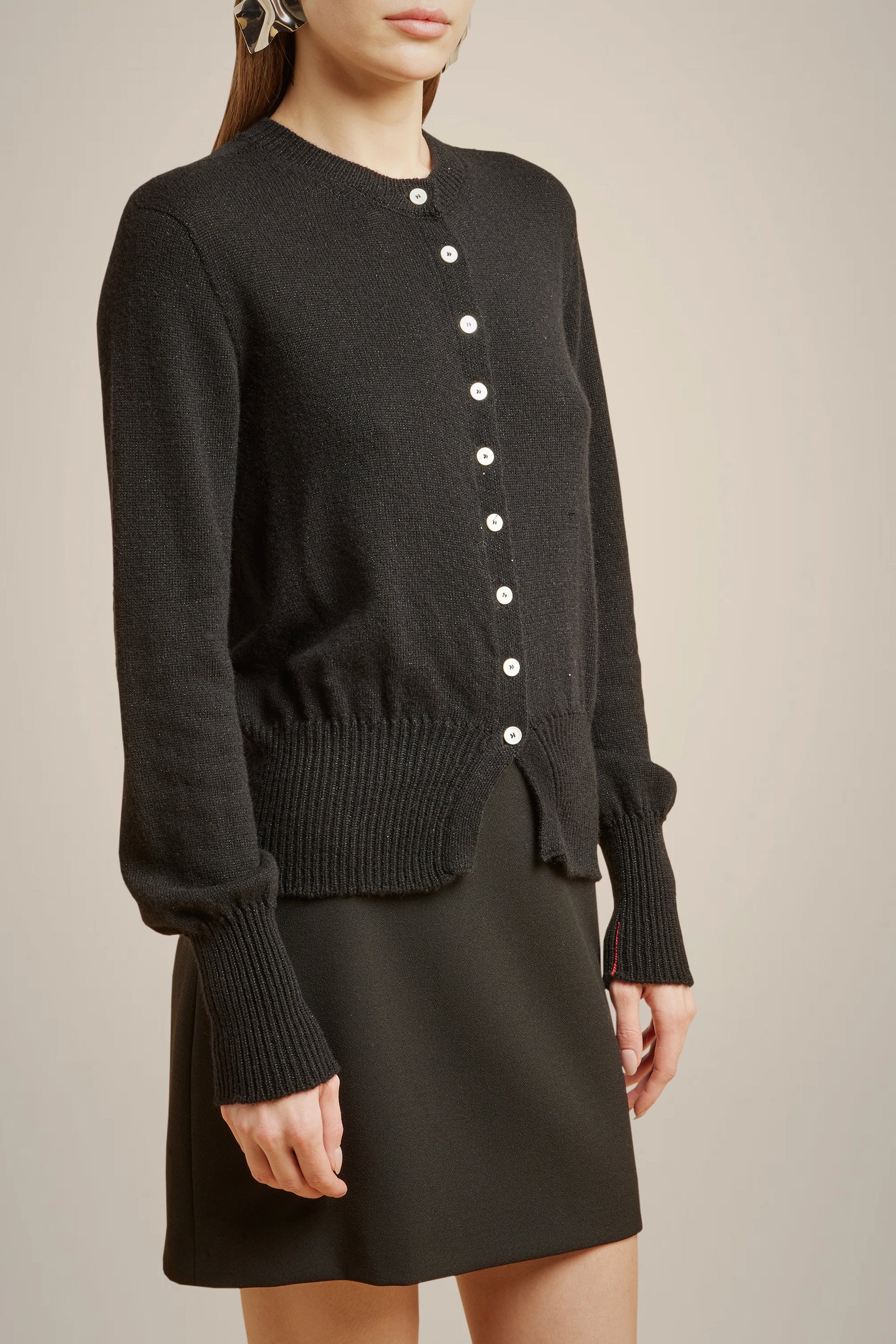 CARDIGAN CASHMERE CON PAILLETTES